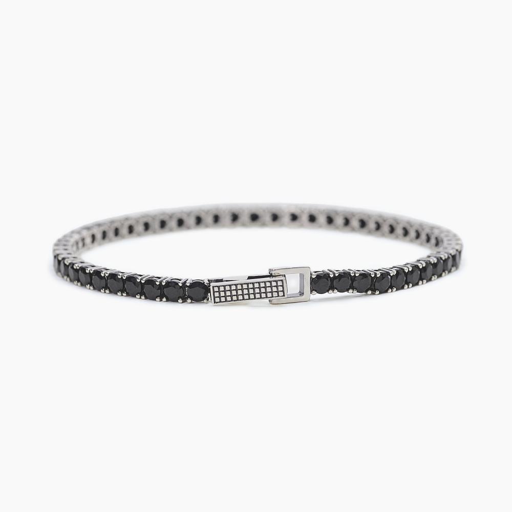 Mabina Gioielli Bracciale Tennis Club, Taglia: Small