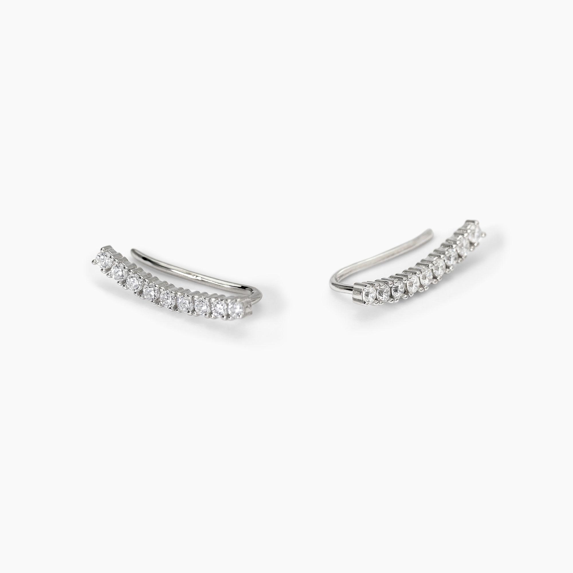 Orecchini da donna in argento Sterling 925 a forma di rana