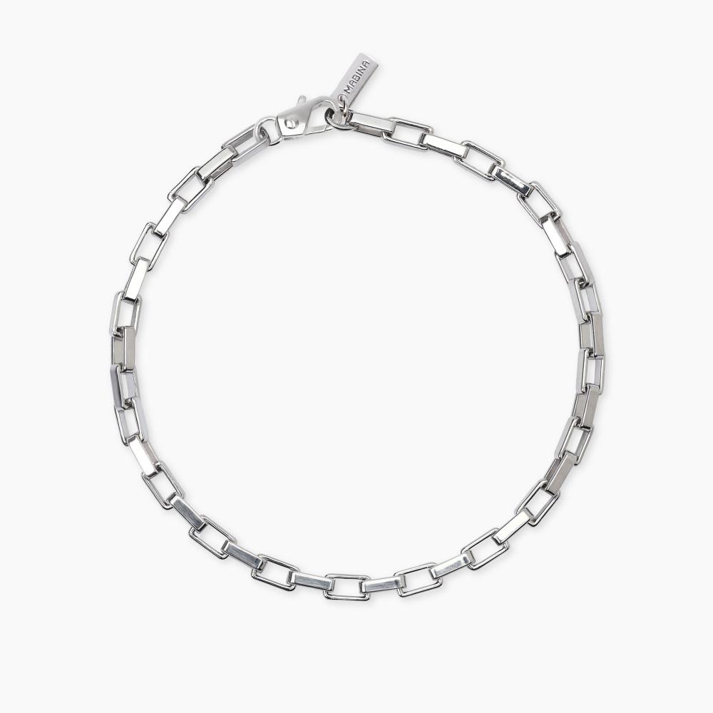 Mabina Gioielli Bracciale In Argento Con Catena Allungata Every Day, Taglia: Unica
