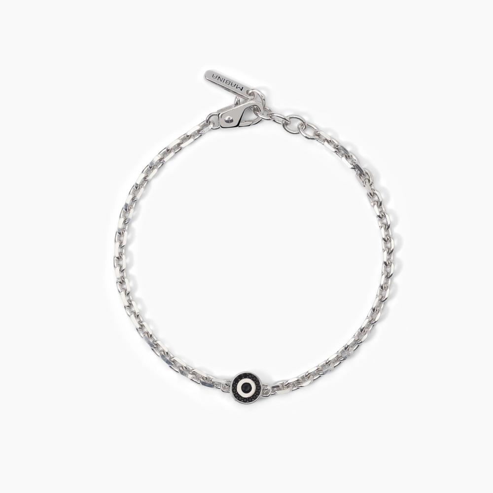 Mabina Gioielli Bracciale In Argento Con Catena Beniamino, Taglia: Unica