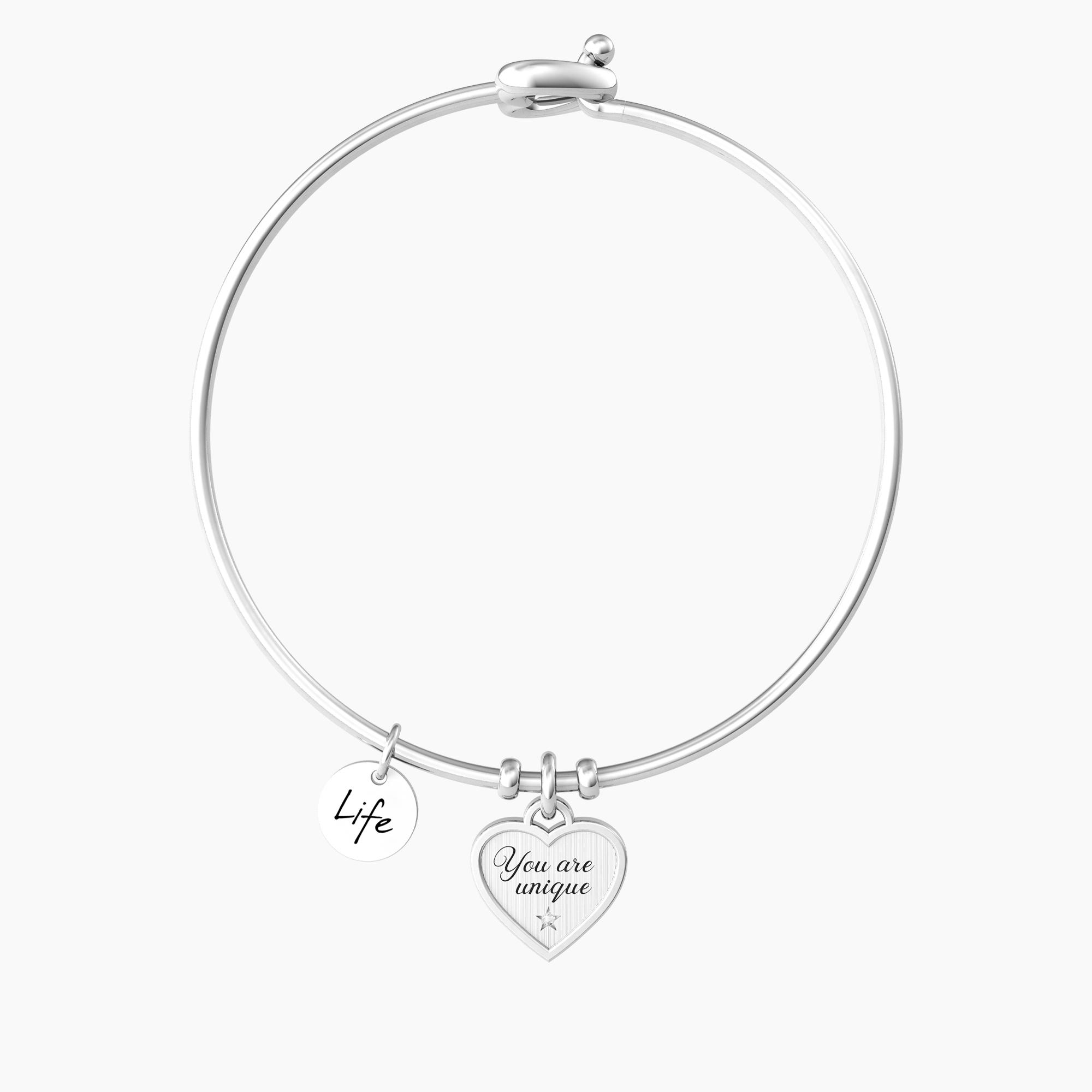 Bangle Con Ciondolo Cuore, Sorella Fantastica