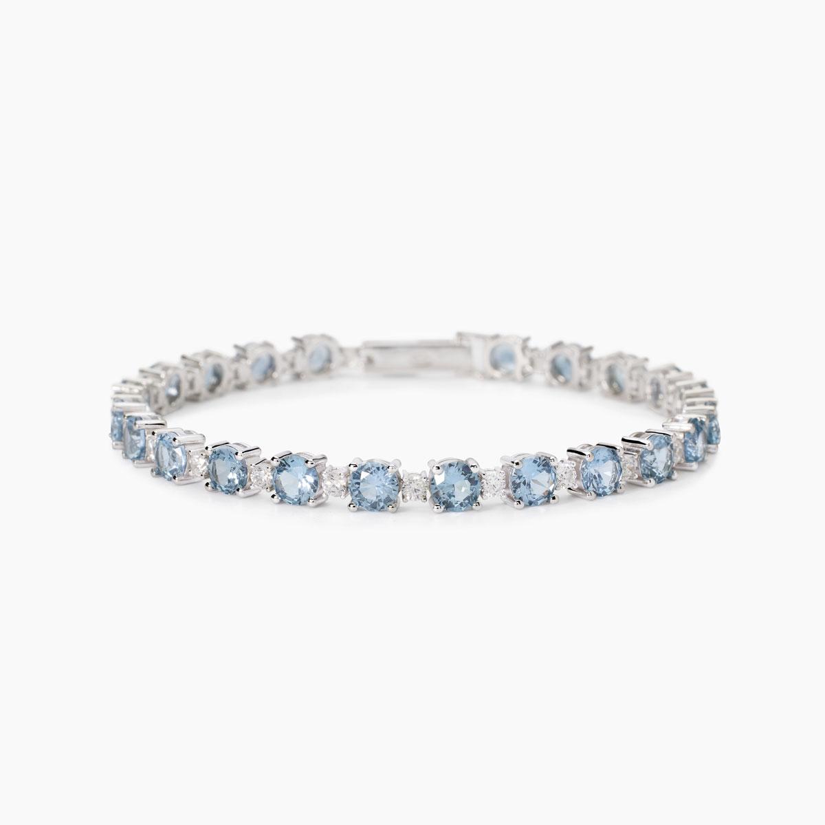 Bracciale Di Perle Di Acquamarina Brasiliana 107.324ct - Foto 7
