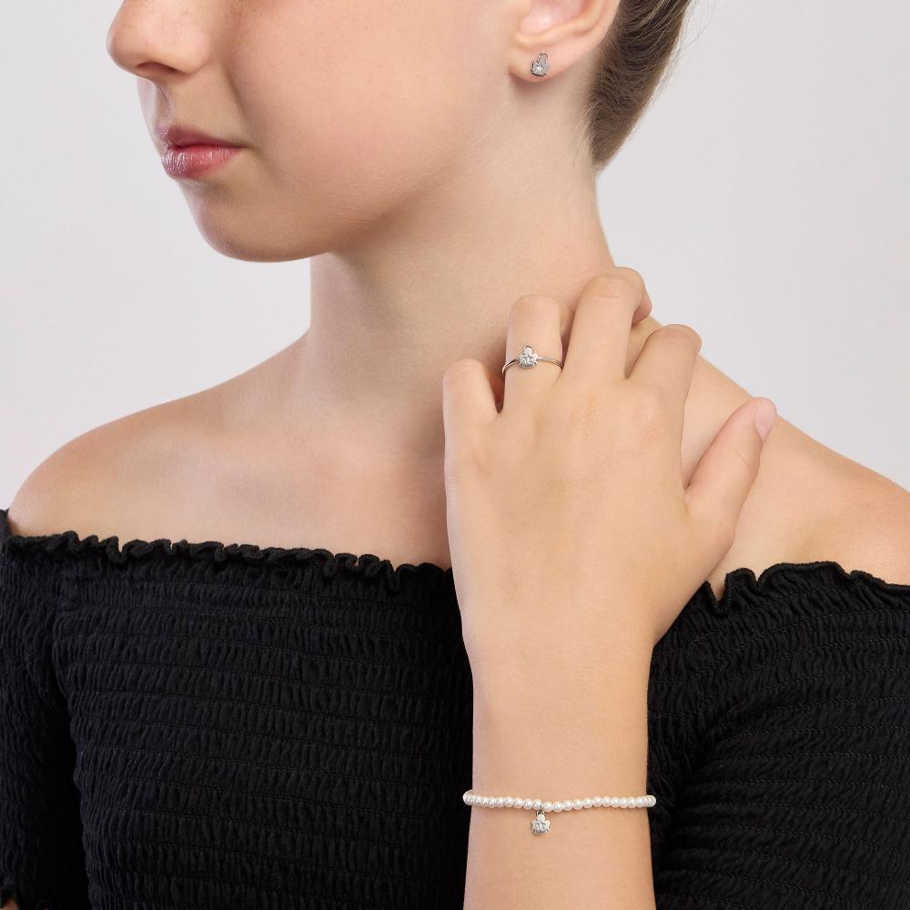 Orecchini da bambina con angioletto