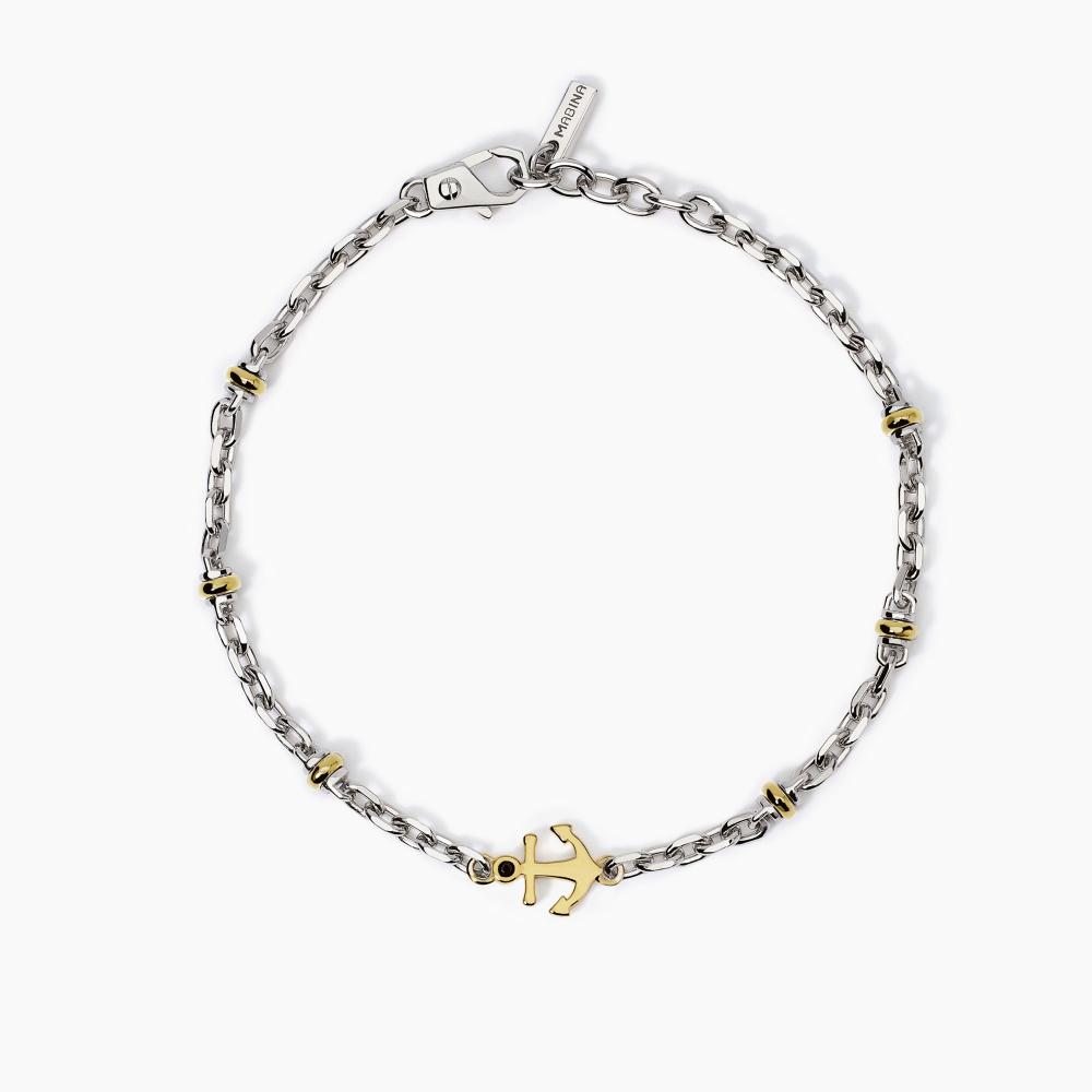 Mabina Gioielli Bracciale Regolabile Con Ancora Bali, Taglia: Unica