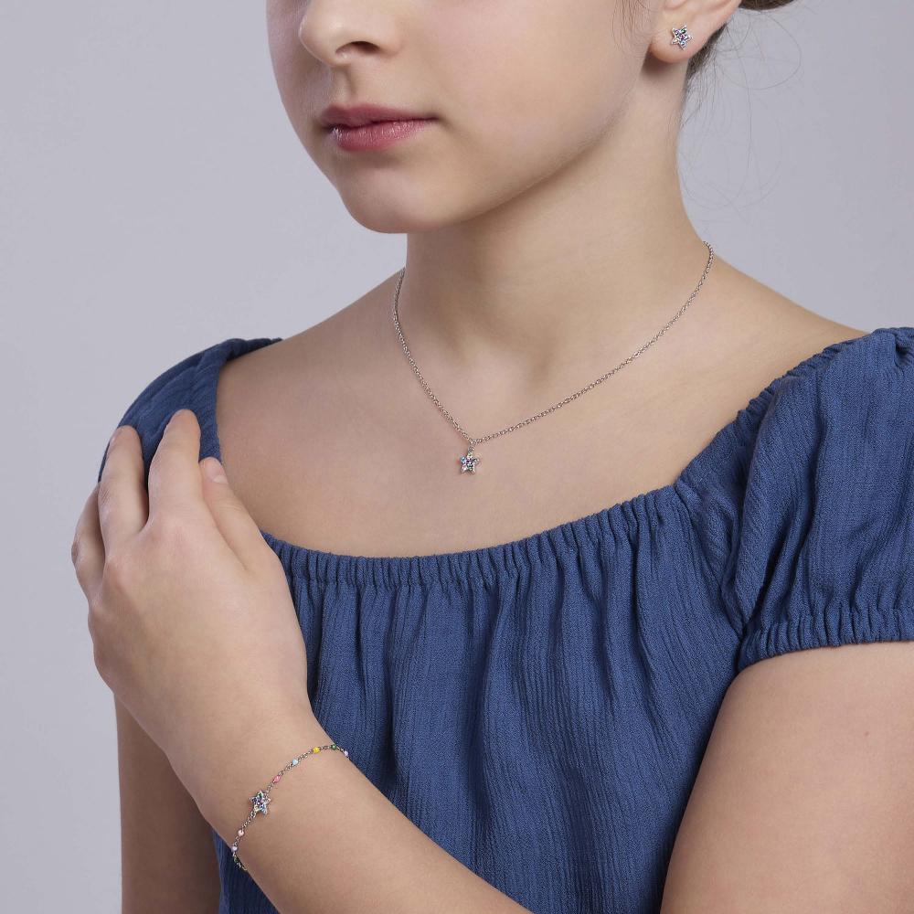 Bracciale bambina con stella
