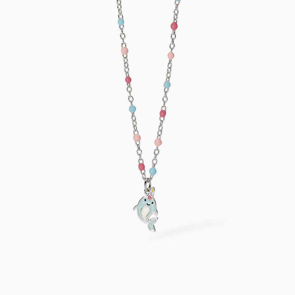 Girocollo multicolor da bambina