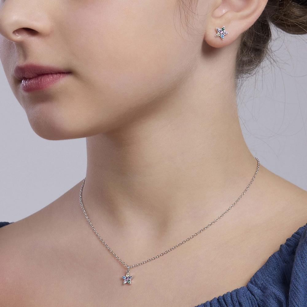 Orecchini da bambina con stelle