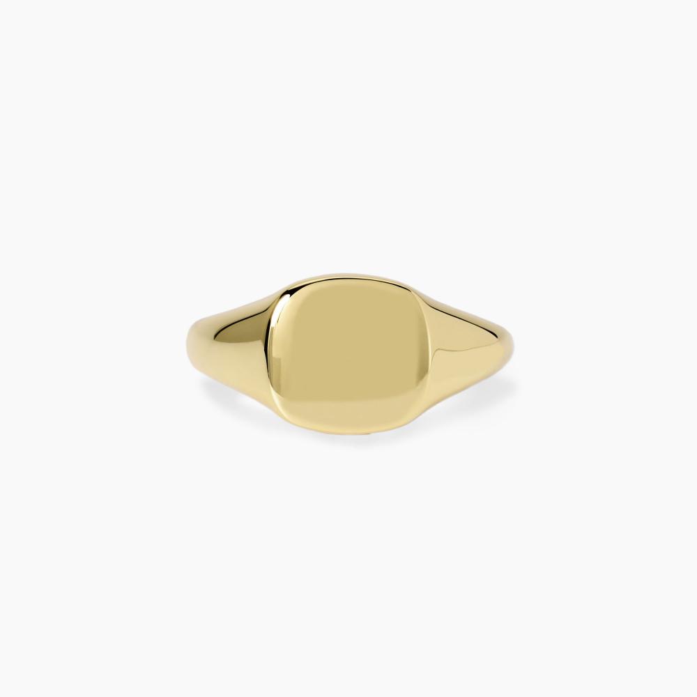 Anello chevalier in argento