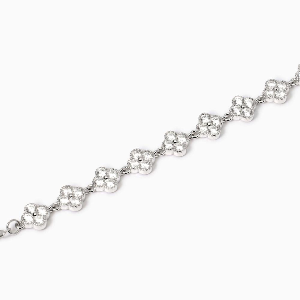 Bracciale con fiore