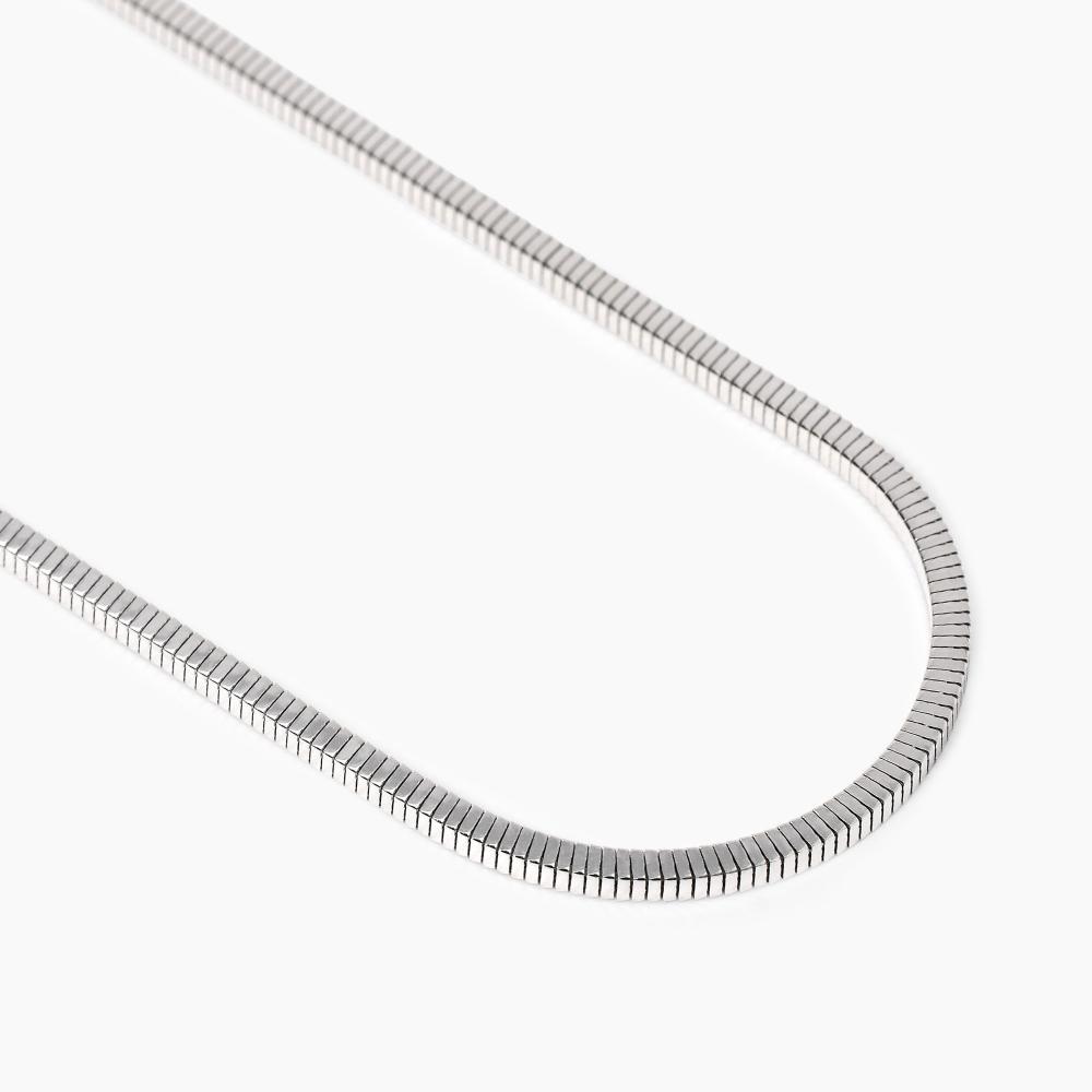 Collana uomo con catena snake