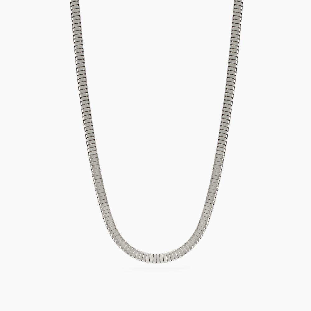 Collana uomo con catena snake