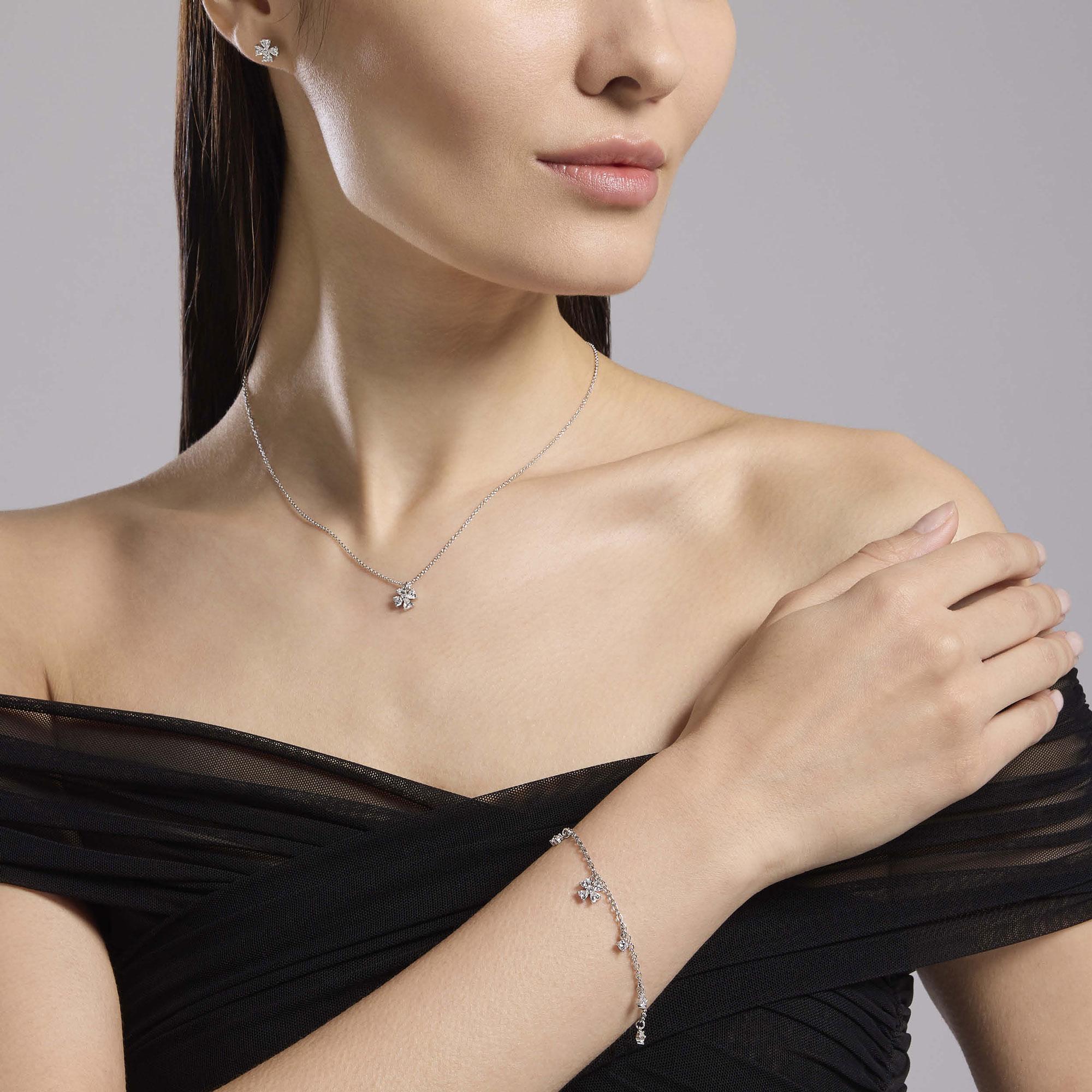 Goldmaid Orecchini A Perno Da Donna Argento Ossidato Rotondo Zirconia