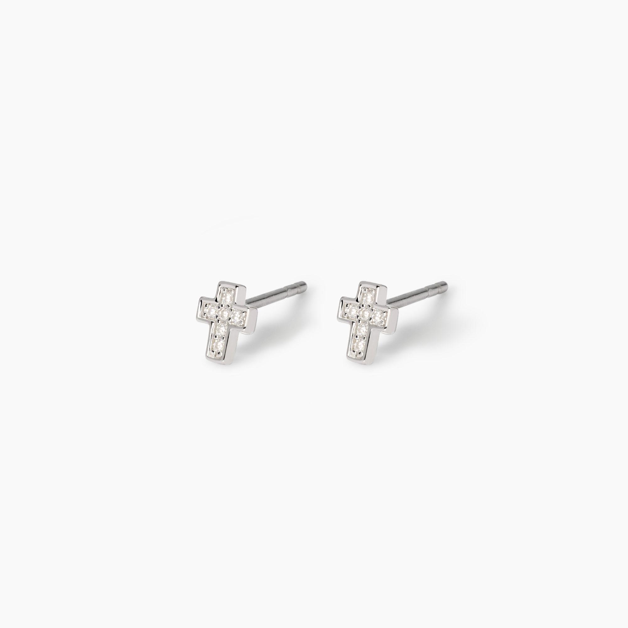Orecchini pendenti con croce Ankh egiziana antica da uomo, gioielli in argento sterling – Aurora Tears