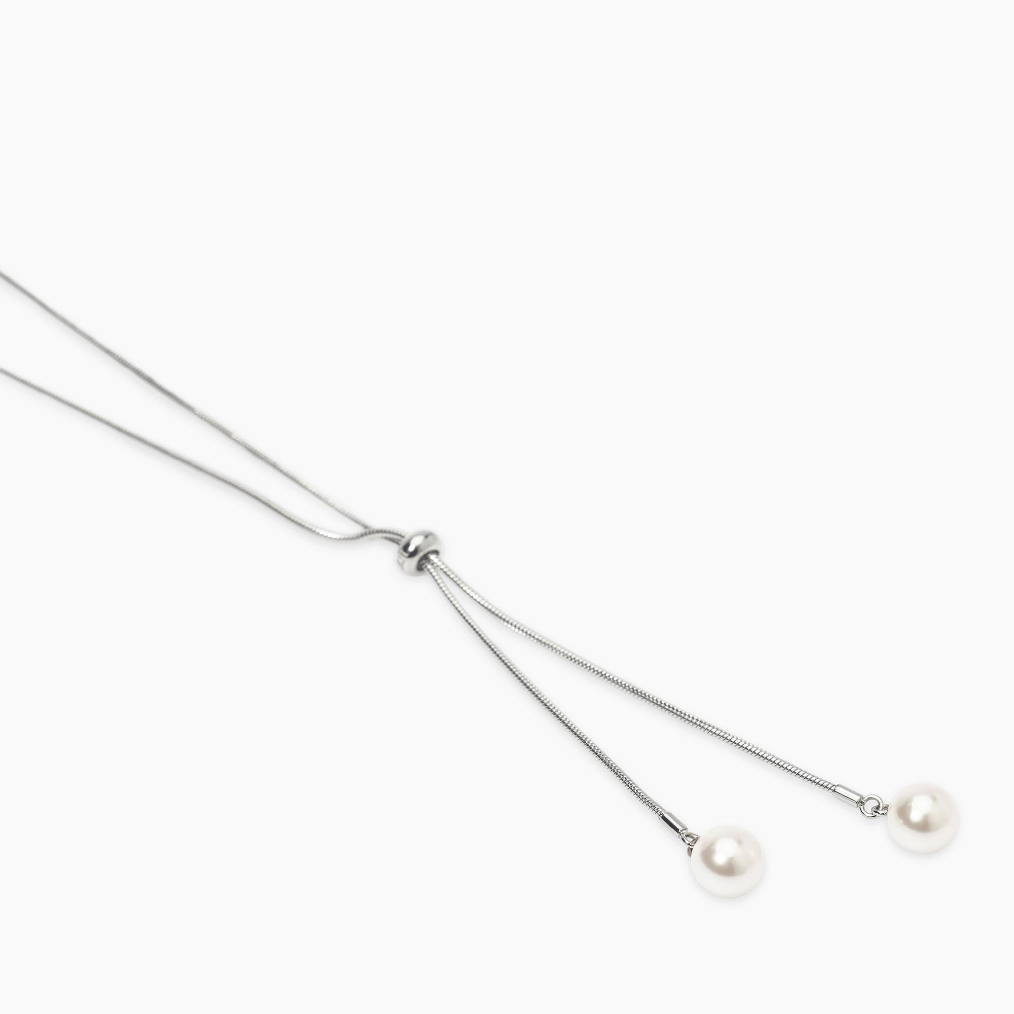 Collana di perle in argento sterling | Classy Women Collection