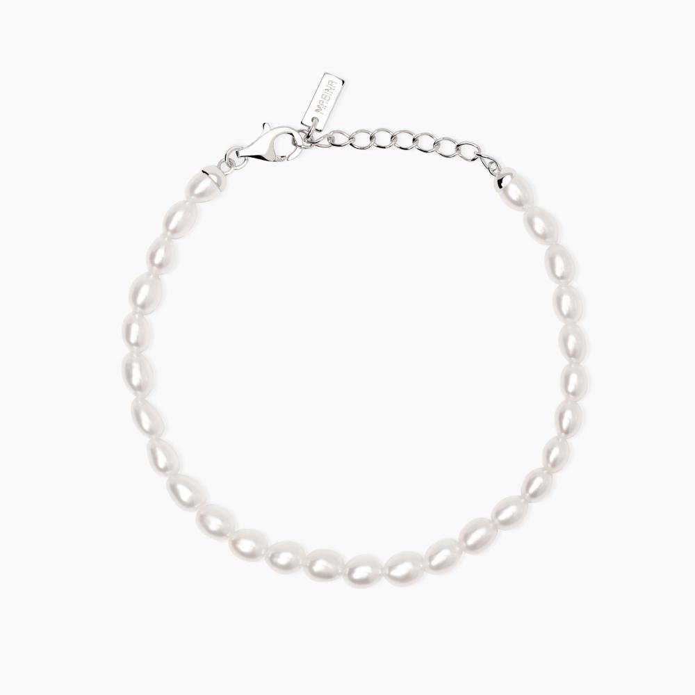 Bracciale Quadrifoglio e Perle - Gioielli - Bracciali e cavigliere ... | su