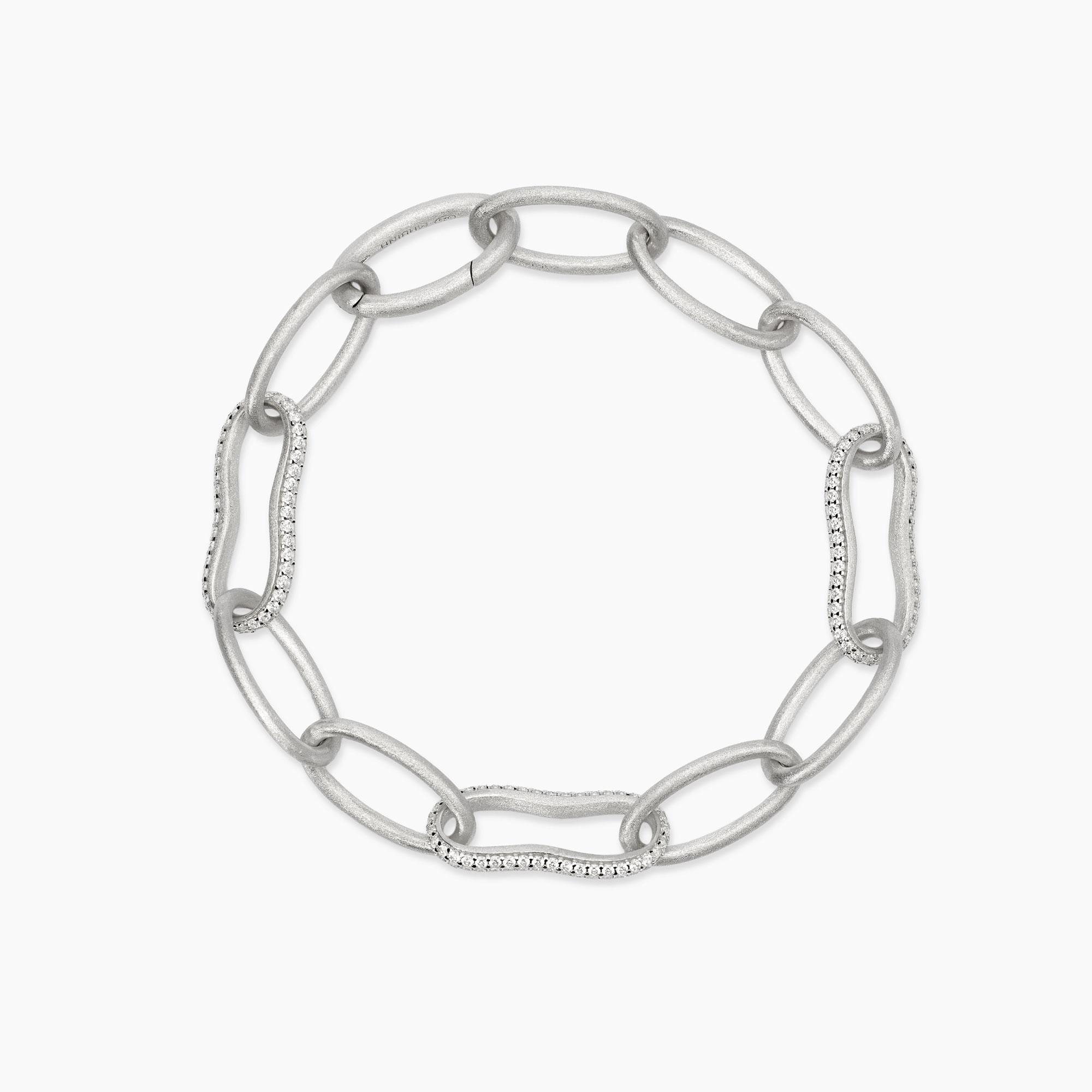 Bracciale Donna In Argento 925 Con Perline Rondelle Di Charoite Viola