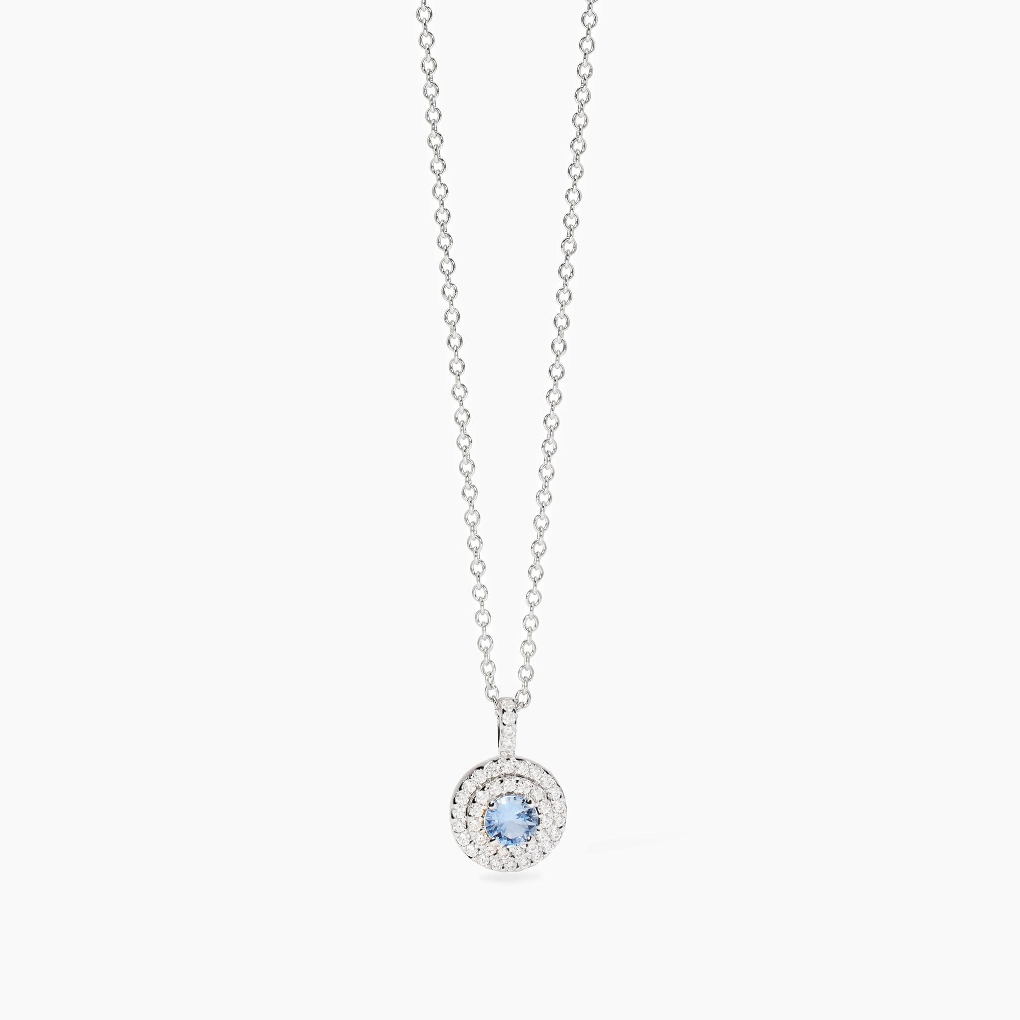 Collana Donna A Maglie Circolari Con Cristalli Zircondia – Gioiello Elegante Philip Jones