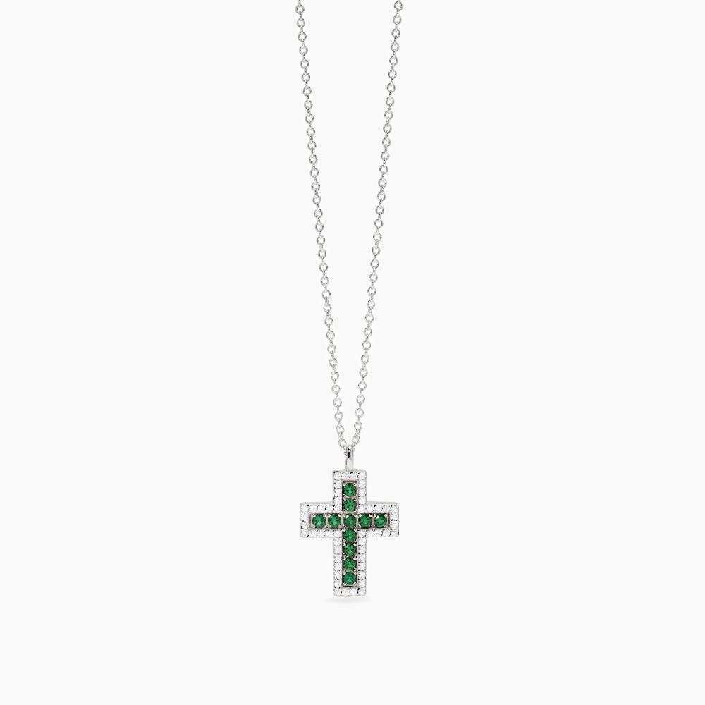 MicLee Collana di gatti con perle collane ciondolo in argento 925 da