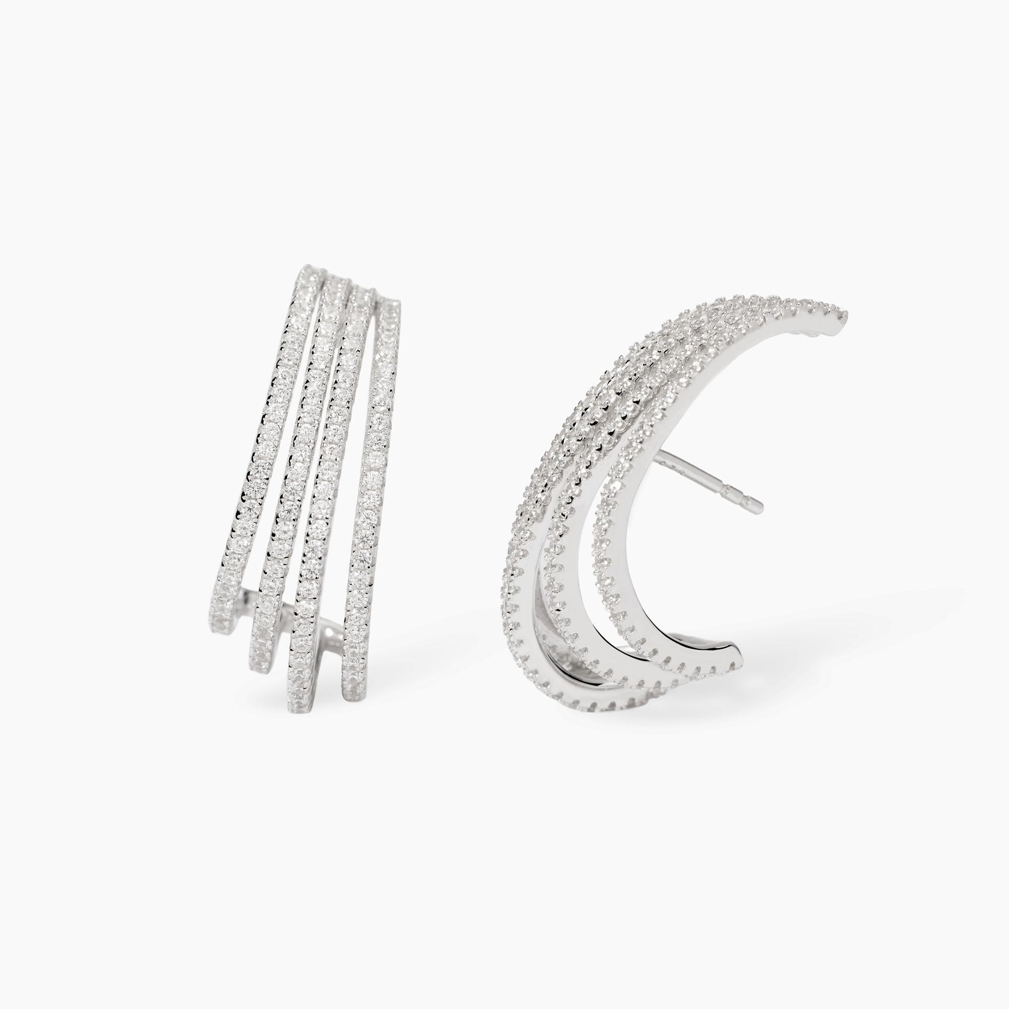 Piccoli orecchini a forma di fulmine in argento sterling, fulmini, gioielli a forma di fulmine, borchie a zig zag, orecchini a fulmine, borchie a raggio - Italia