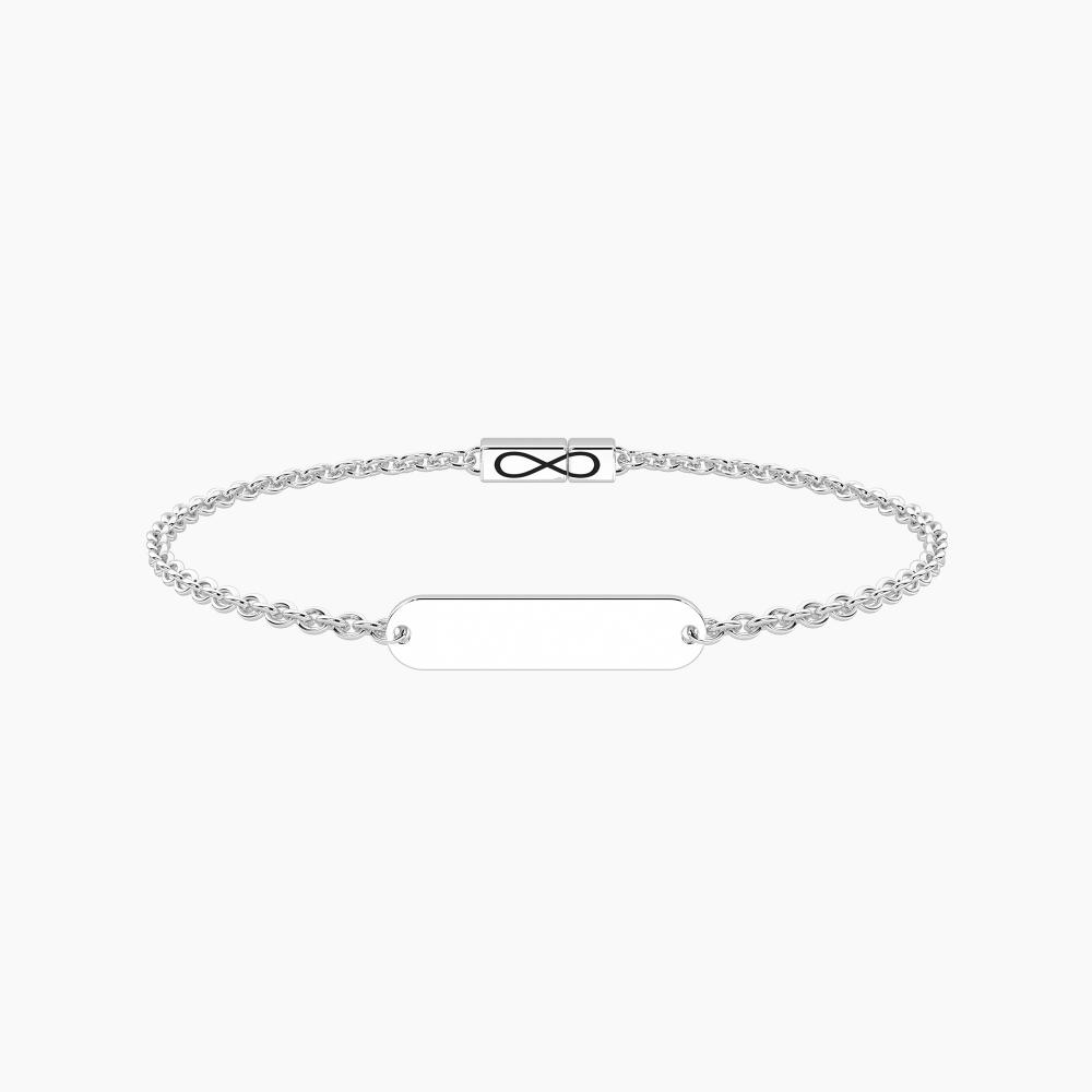 VNOX Coppia Braccialetti Magnetici Con Incisione – Regalo Per Lui E Lei, Fidanzati, Marito E Moglie, Migliori Amici