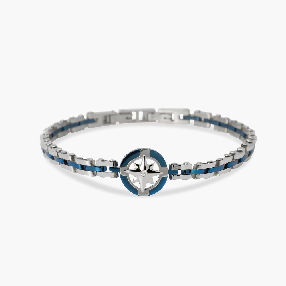 Bracciale Dorato con Rosa dei Venti Kidult Symbols 731662