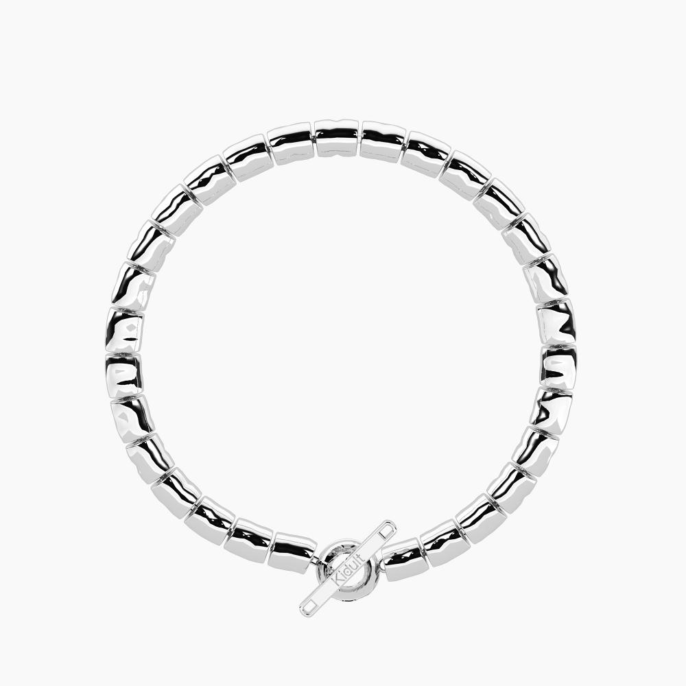 Bracciale KIDULT Arcobaleno Think Positive: Il Tuo Portafortuna Colorato In Acciaio