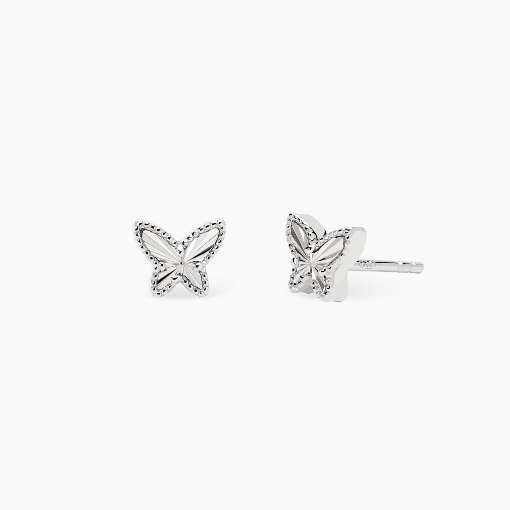 Orecchini a perno in argento Sterling 925 con occhio del