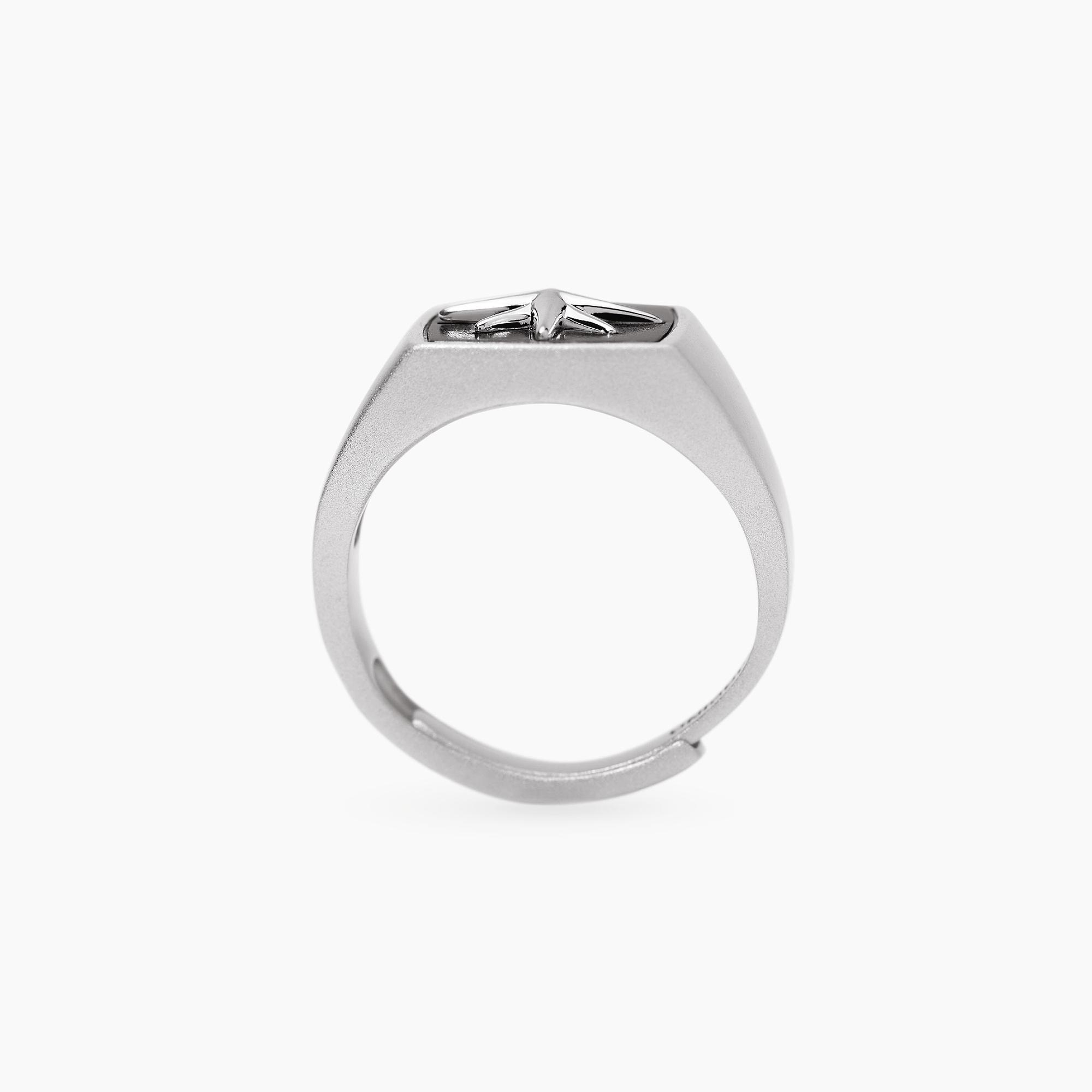 Terminale Platino Quadrato Con Anello – Acciaio Inox, Per Fissaggi E Decorazioni
