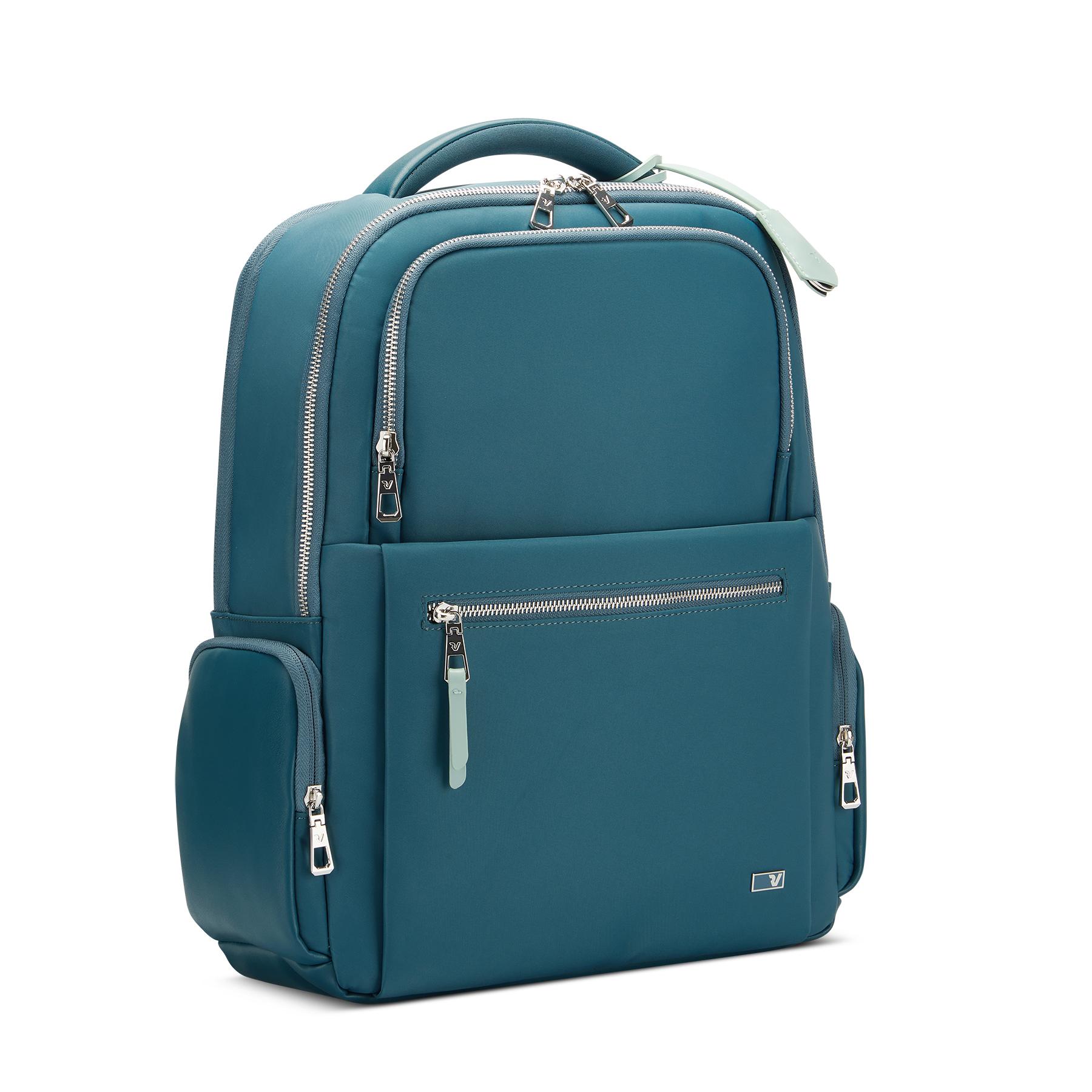 WOMAN BIZ Mochila trabajo para portátil 15.6 - 41x34x12 cm - Azul clásico