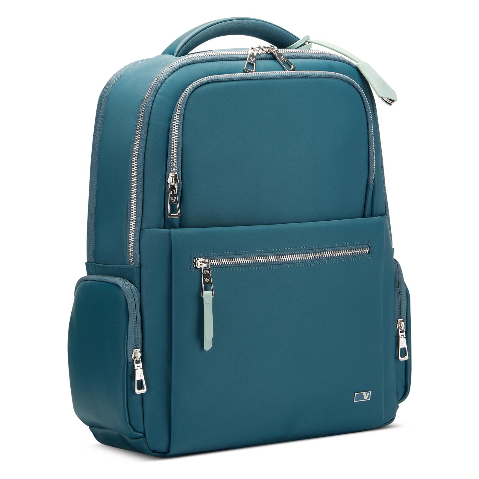 WOMAN BIZ Zaino donna porta PC 14 - 38x32x11 cm - Classic Blue