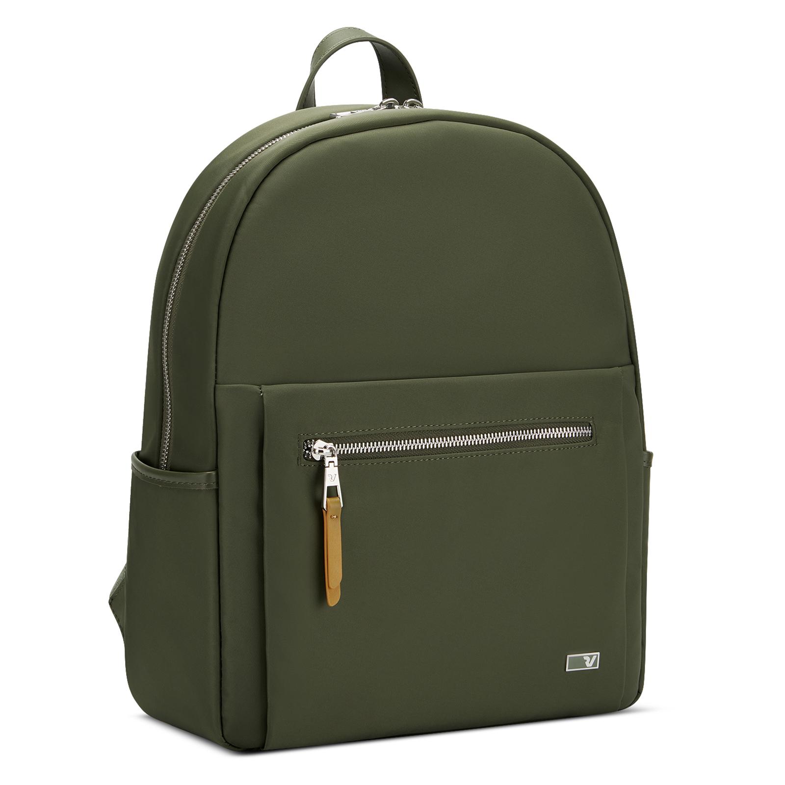 WOMAN BIZ Mochila trabajo para portatil 13 - 29x36x12 cm - Verde militar
