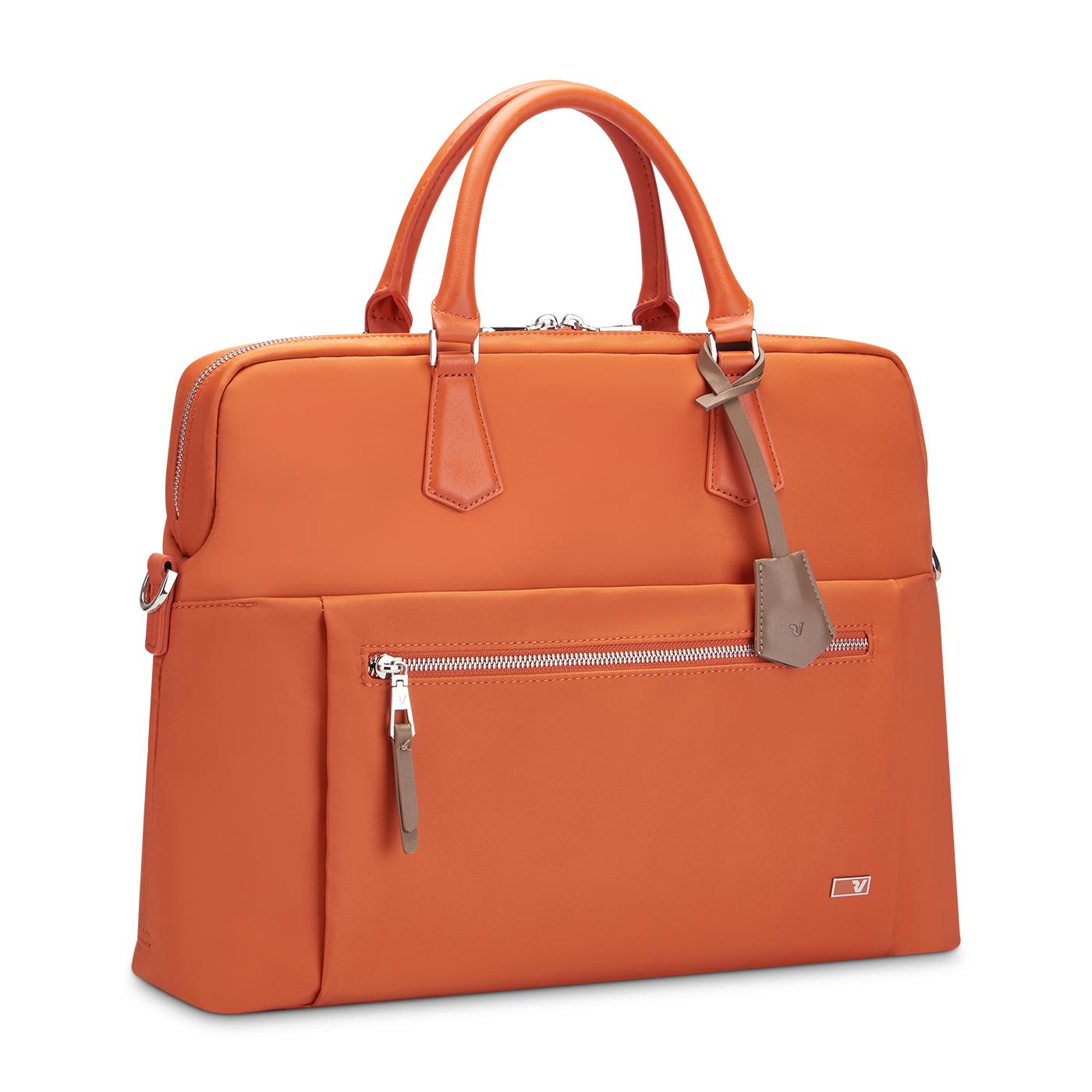 WOMAN BIZ Maletín para portátil 15.6 -  42x30x10 cm - Naranja