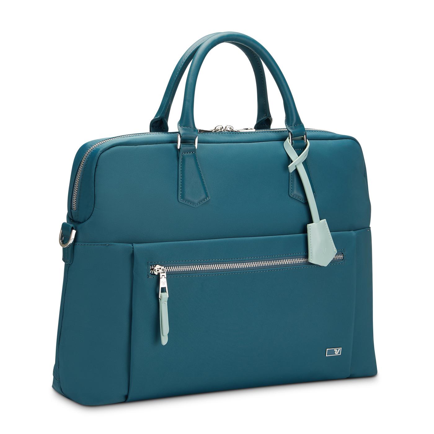 WOMAN BIZ Borsa porta computer porta PC 15.6 -  42x30x10 cm - Classic Blue