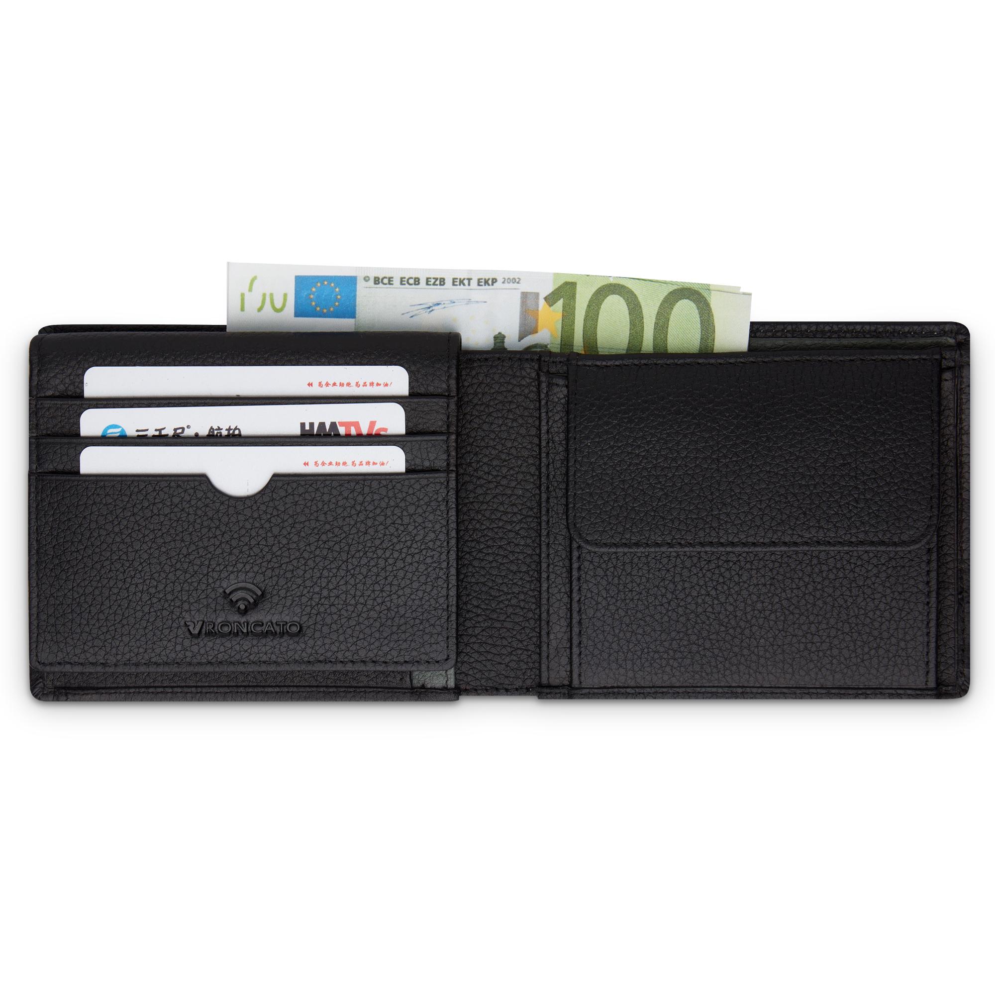 ALASKA Cartera de hombre 13x9.5x2 cm - Negro