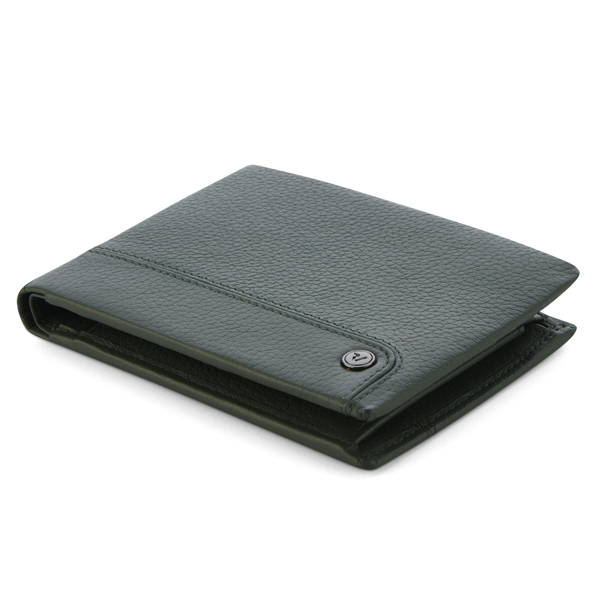 ALASKA Cartera de hombre 13x9.5x1.5 cm - Salvia