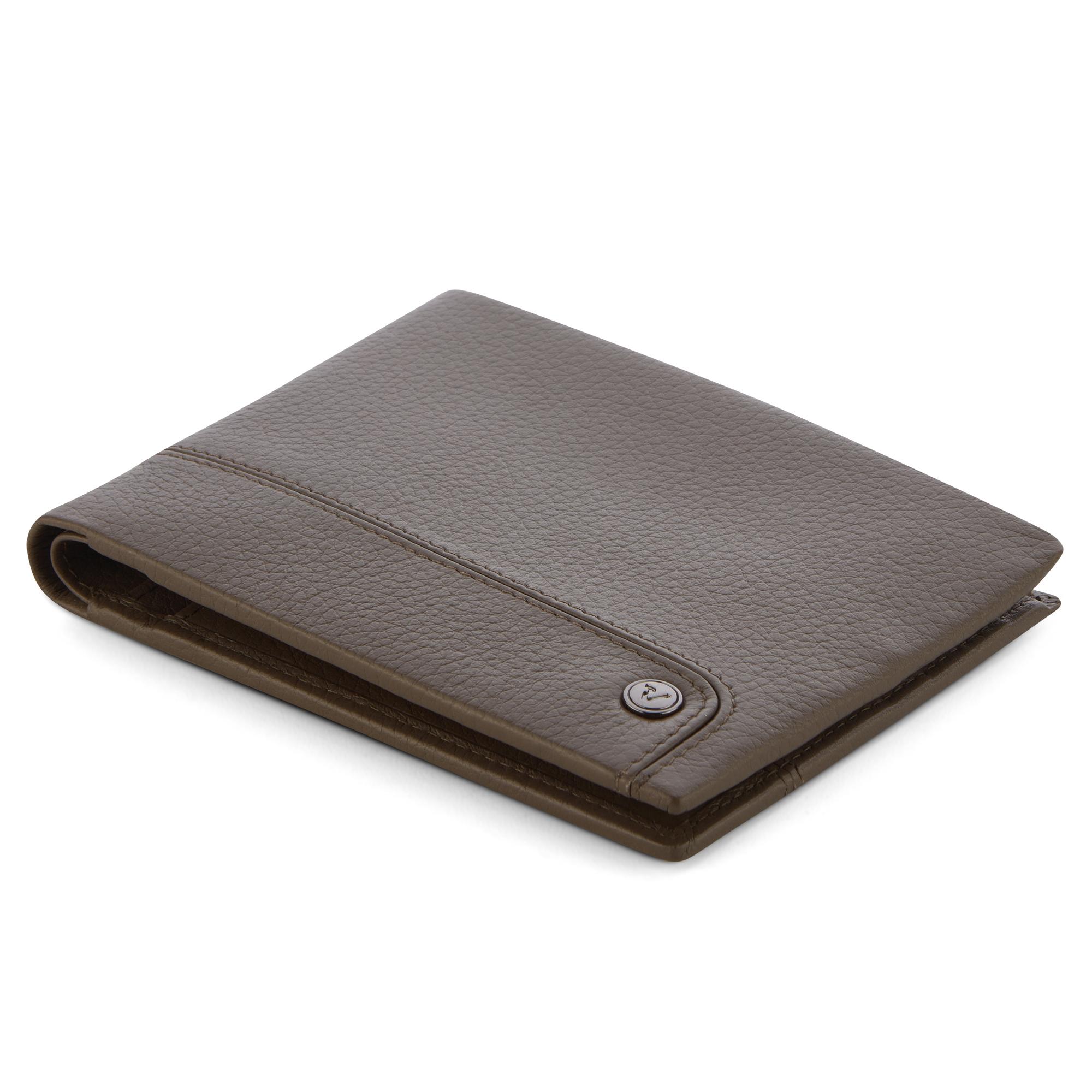 ALASKA Cartera de hombre 13x9.5x1.5 cm - Gris