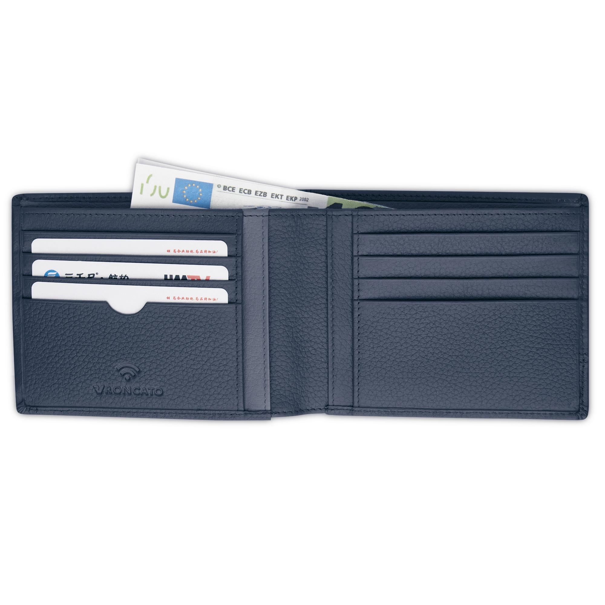 ALASKA Cartera de hombre 13x9.5x1.5 cm - Azul Navy