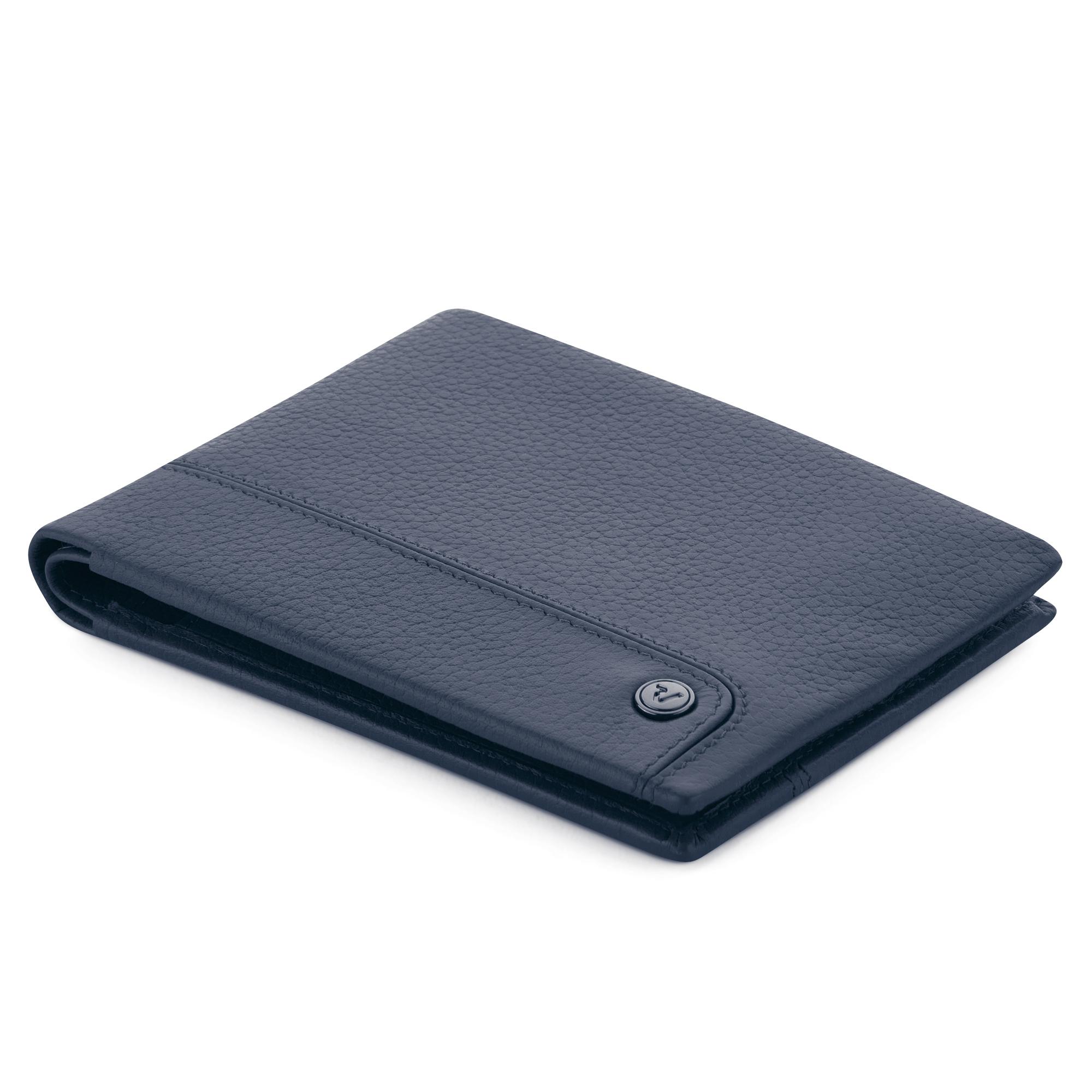 ALASKA Cartera de hombre 13x9.5x1.5 cm - Azul Navy