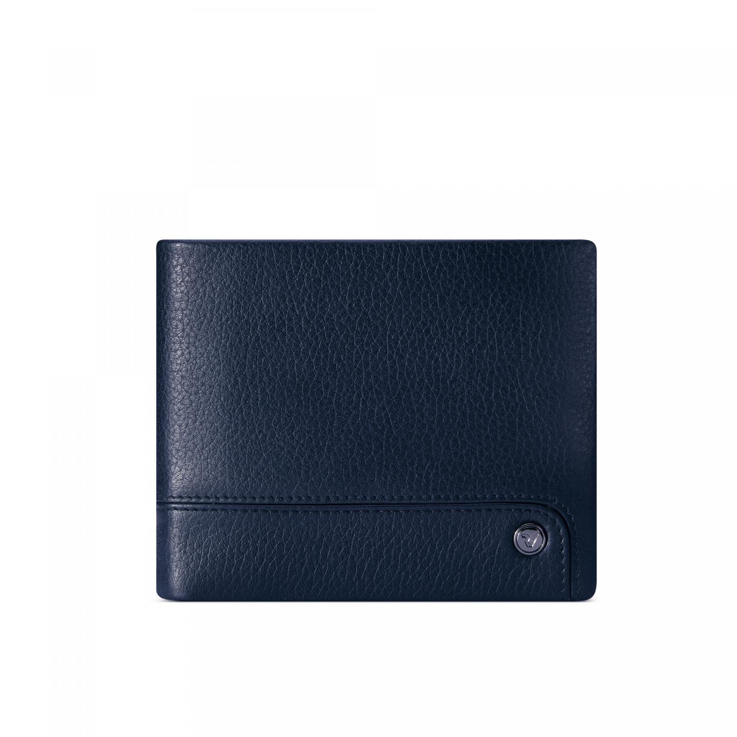 Roncato Alaska Portafoglio Uomo 13x9.5x1.5 Cm - Blu Navy