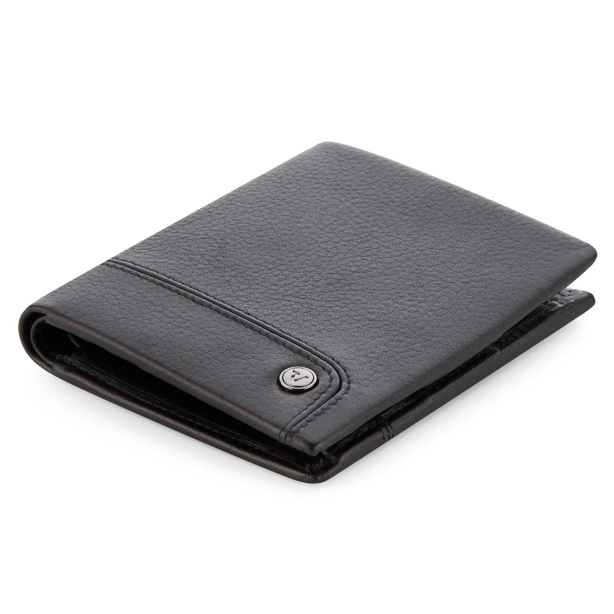 ALASKA Cartera de hombre 9x11x1.5 cm - Negro