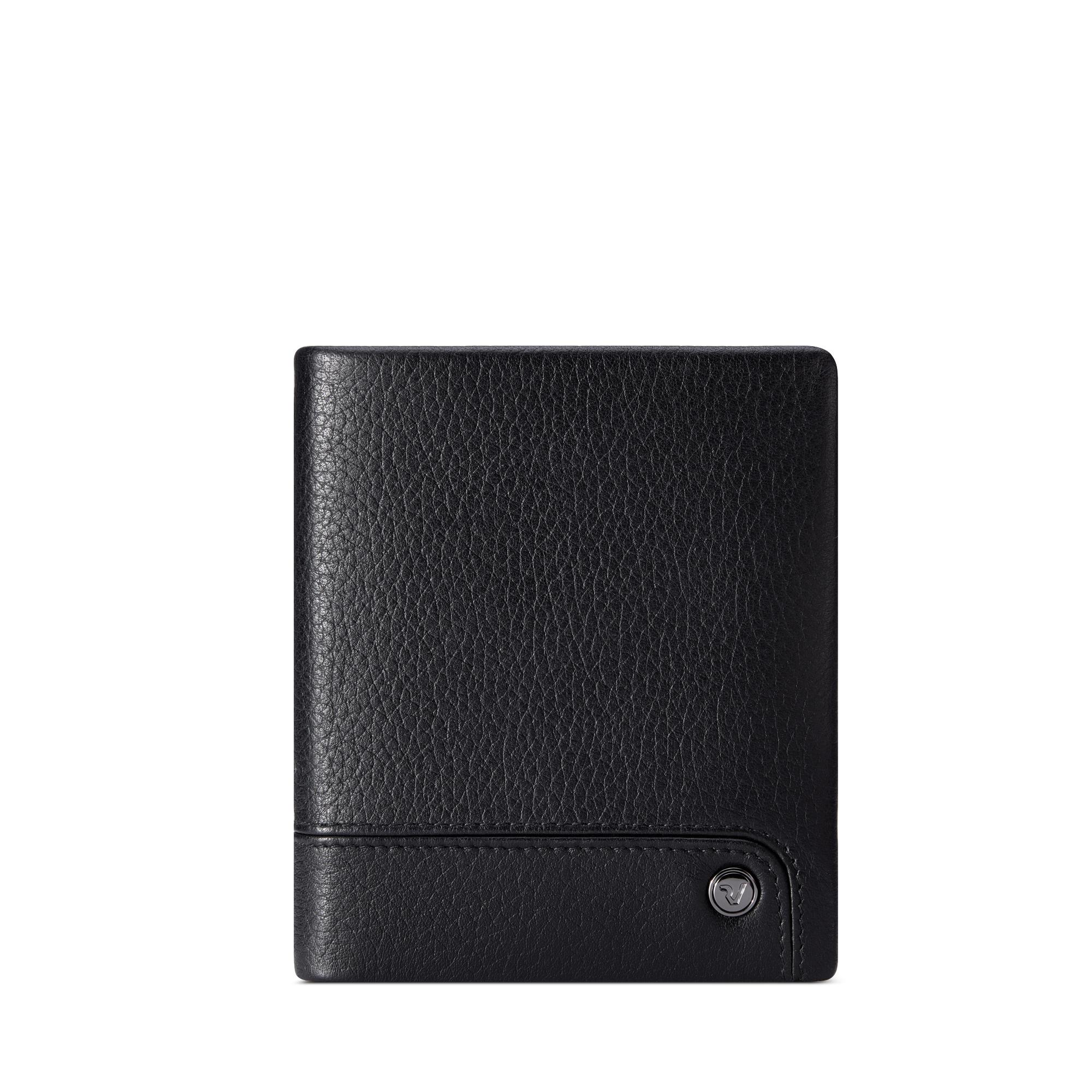 ALASKA Cartera de hombre 9x11x1.5 cm - Negro