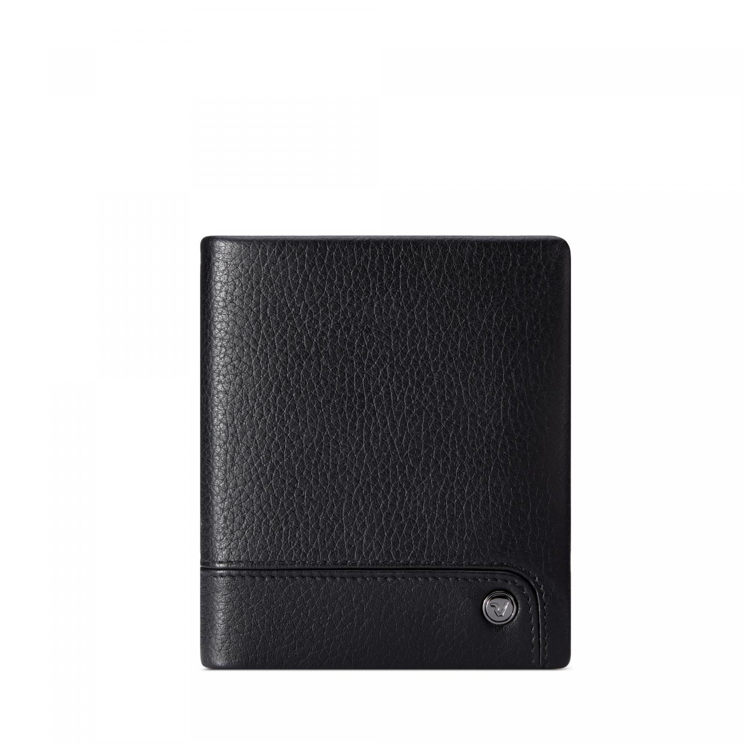 ALASKA Cartera de hombre 9x11x1.5 cm - Negro