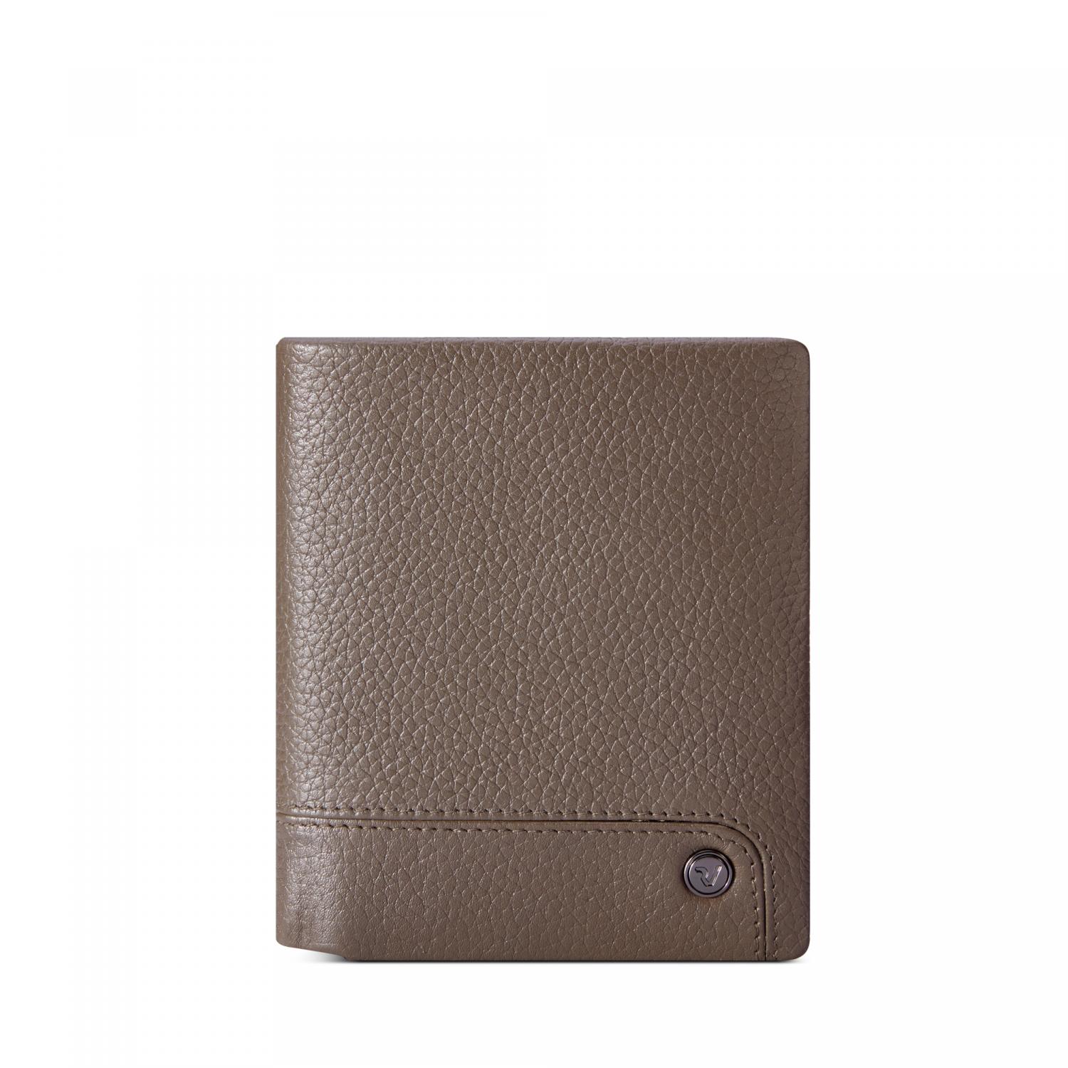 ALASKA Cartera de hombre 9x11x1.5 cm - Gris