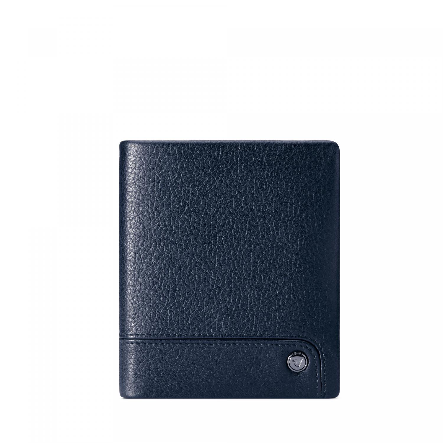 ALASKA Cartera de hombre 9x11x1.5 cm - Azul Navy