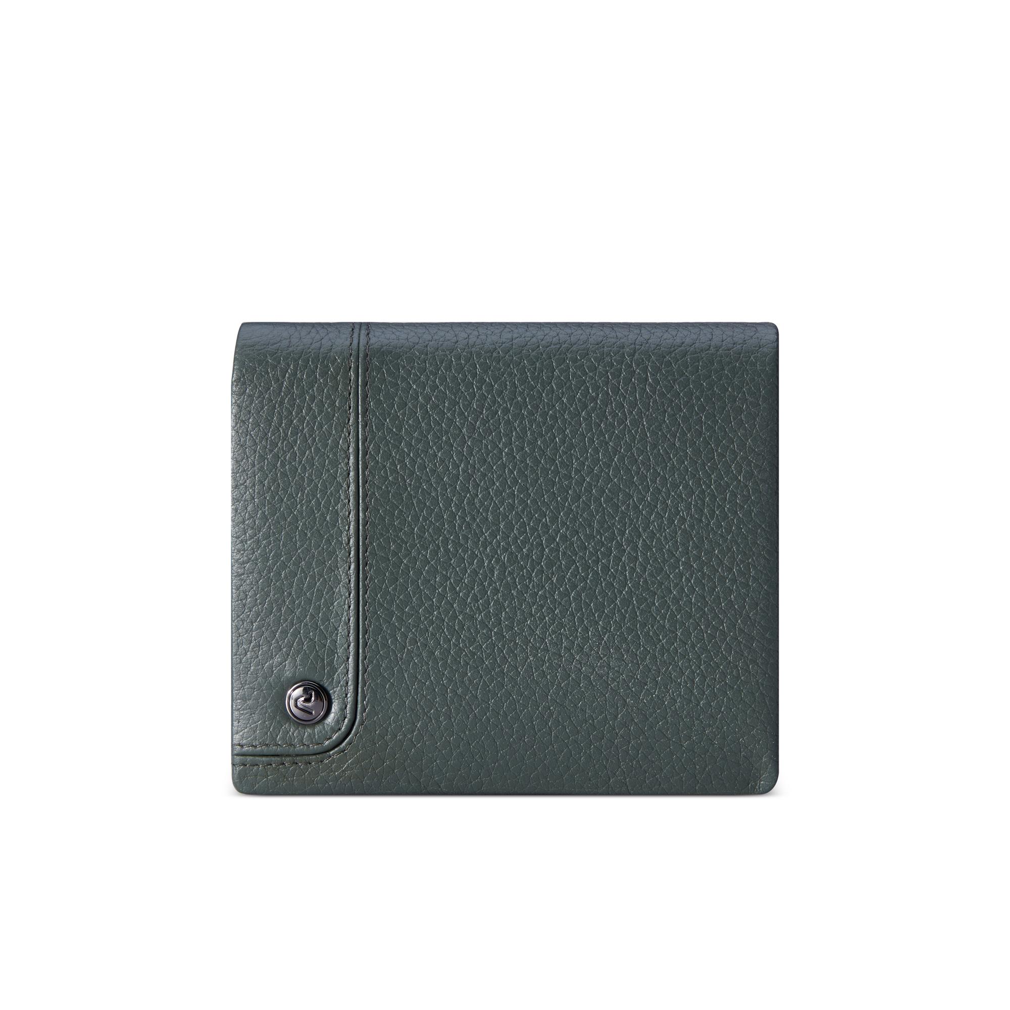 ALASKA Cartera de hombre 9x11x1.5 cm - Salvia