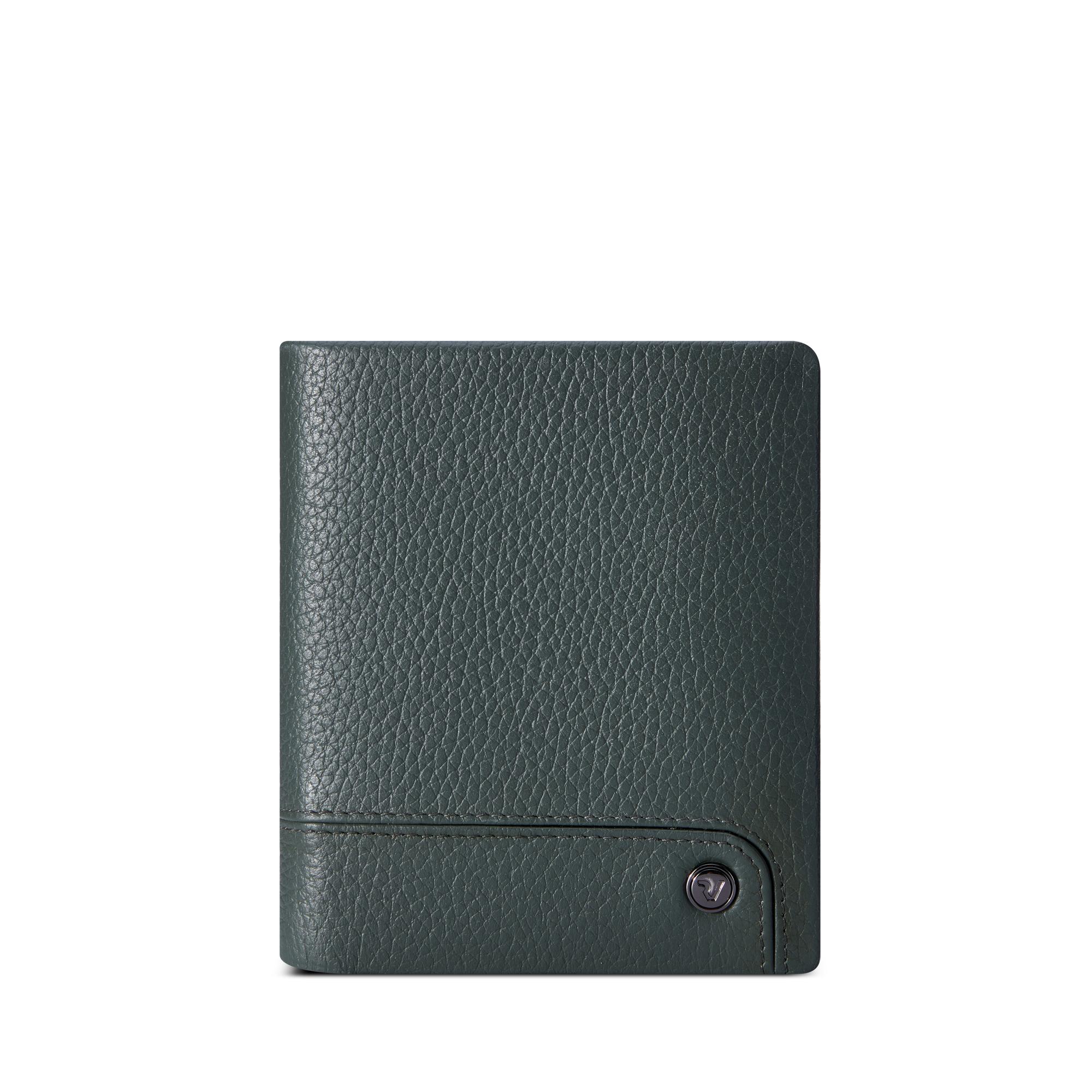 ALASKA Cartera de hombre 9x11x1.5 cm - Salvia