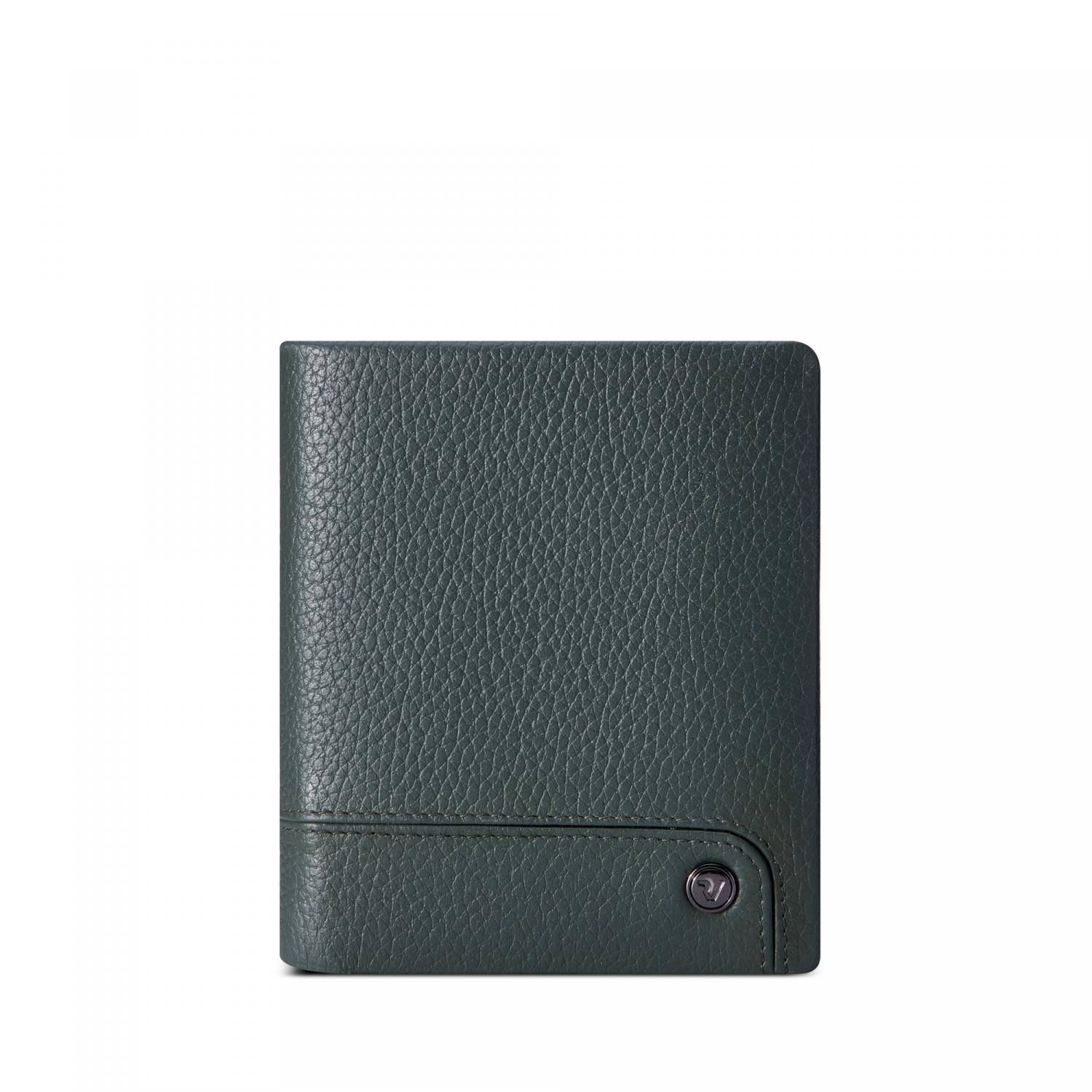 ALASKA Cartera de hombre 9x11x1.5 cm - Salvia