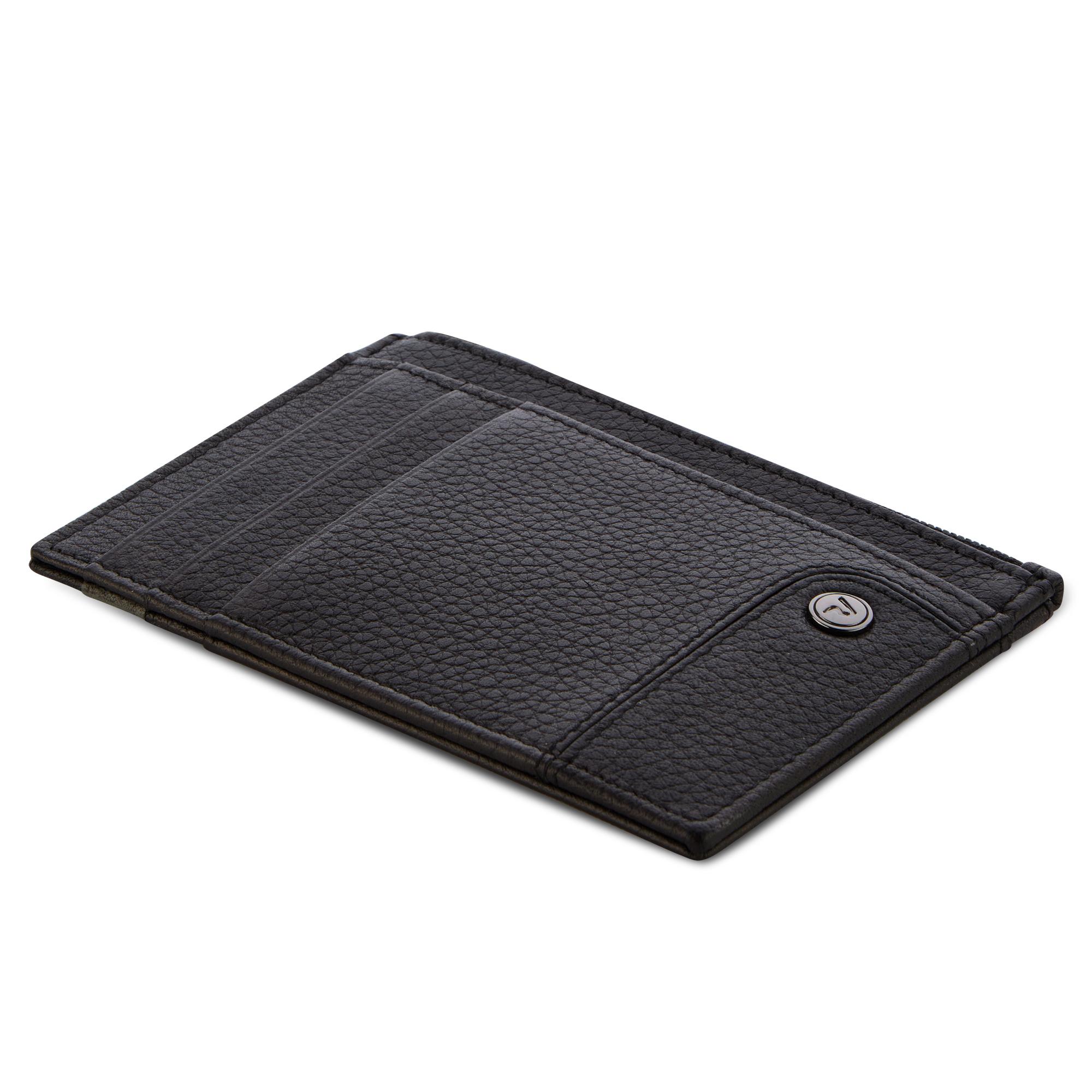 ALASKA Porte-cartes 8.5x11.5x0.5 cm - Noir