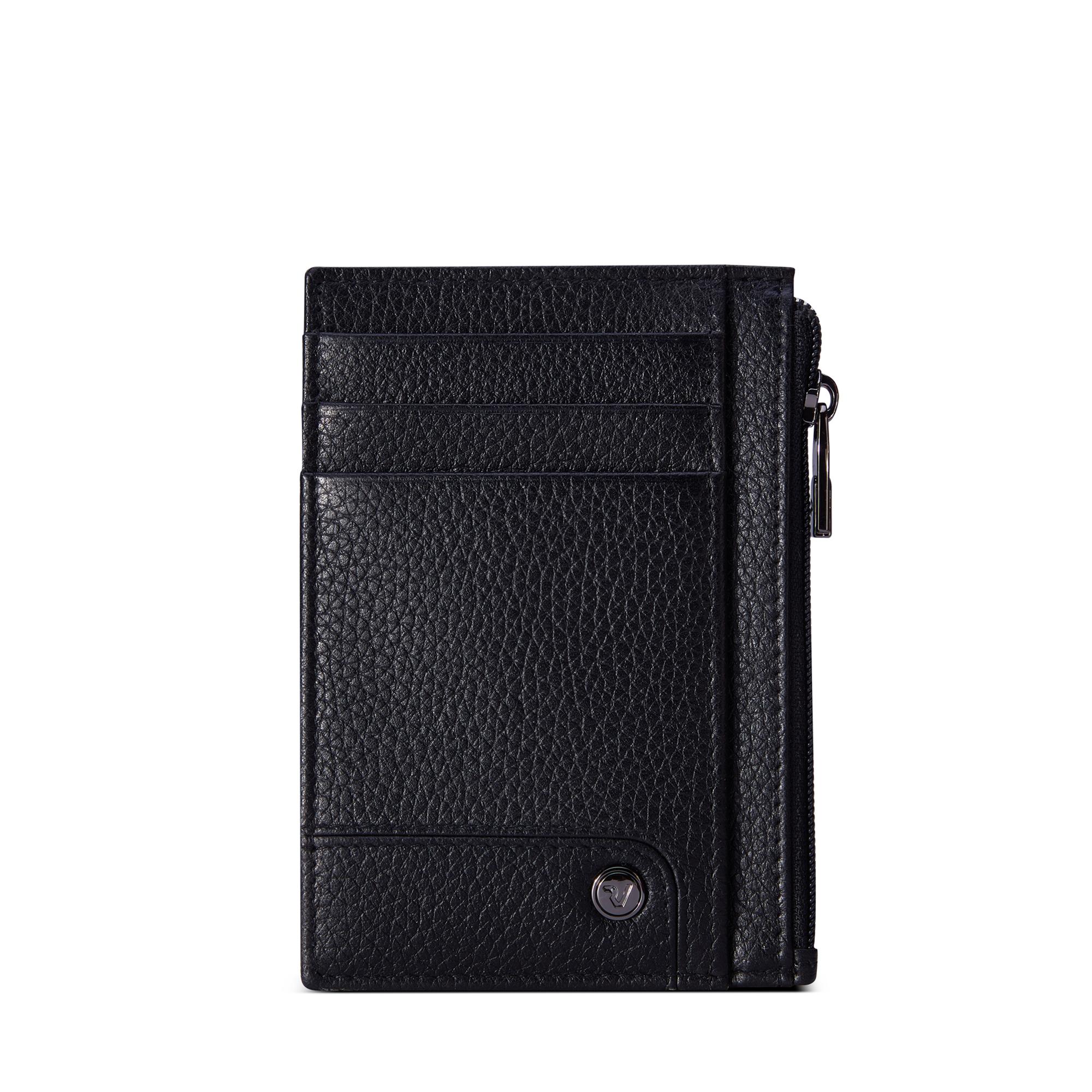 ALASKA Porte-cartes 8.5x11.5x0.5 cm - Noir