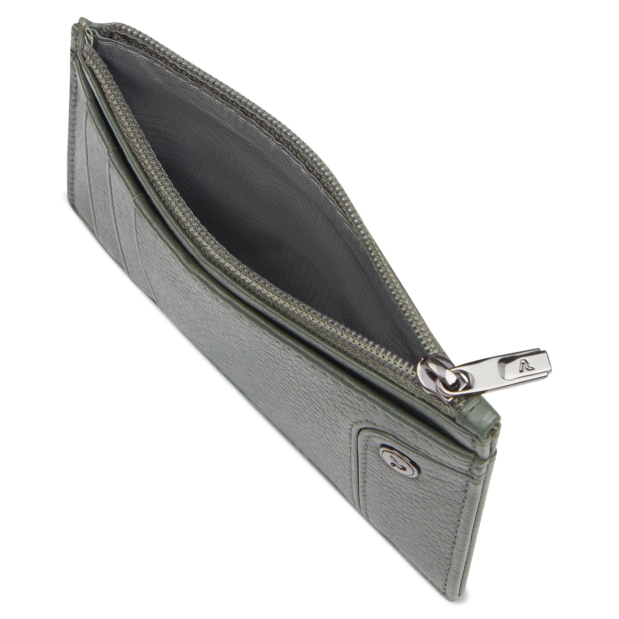 ALASKA Porte-cartes 8.5x11.5x0.5 cm - Sauge